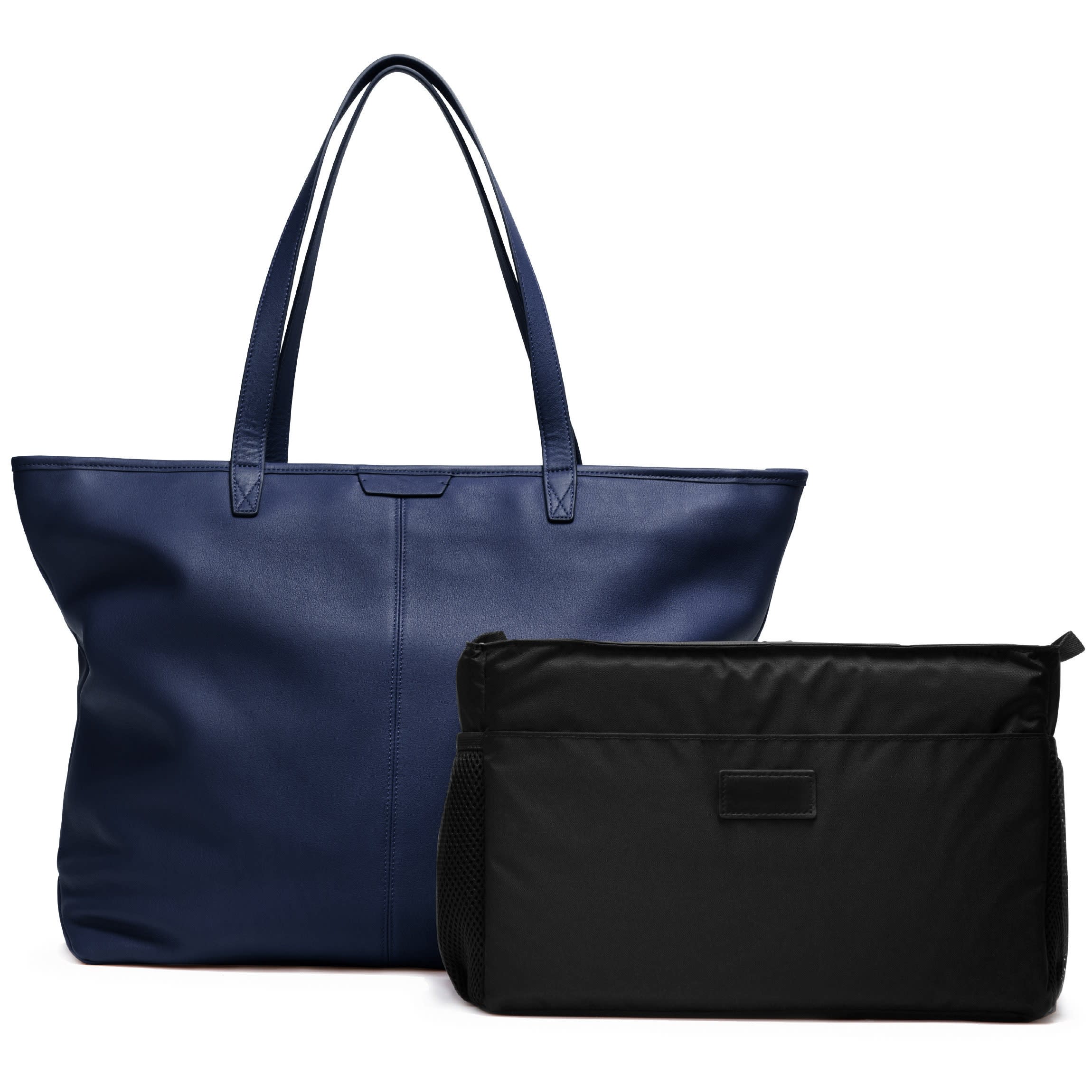 Zippered Downtown Diaper Bag | Full grain leather, stylish  display picture 1