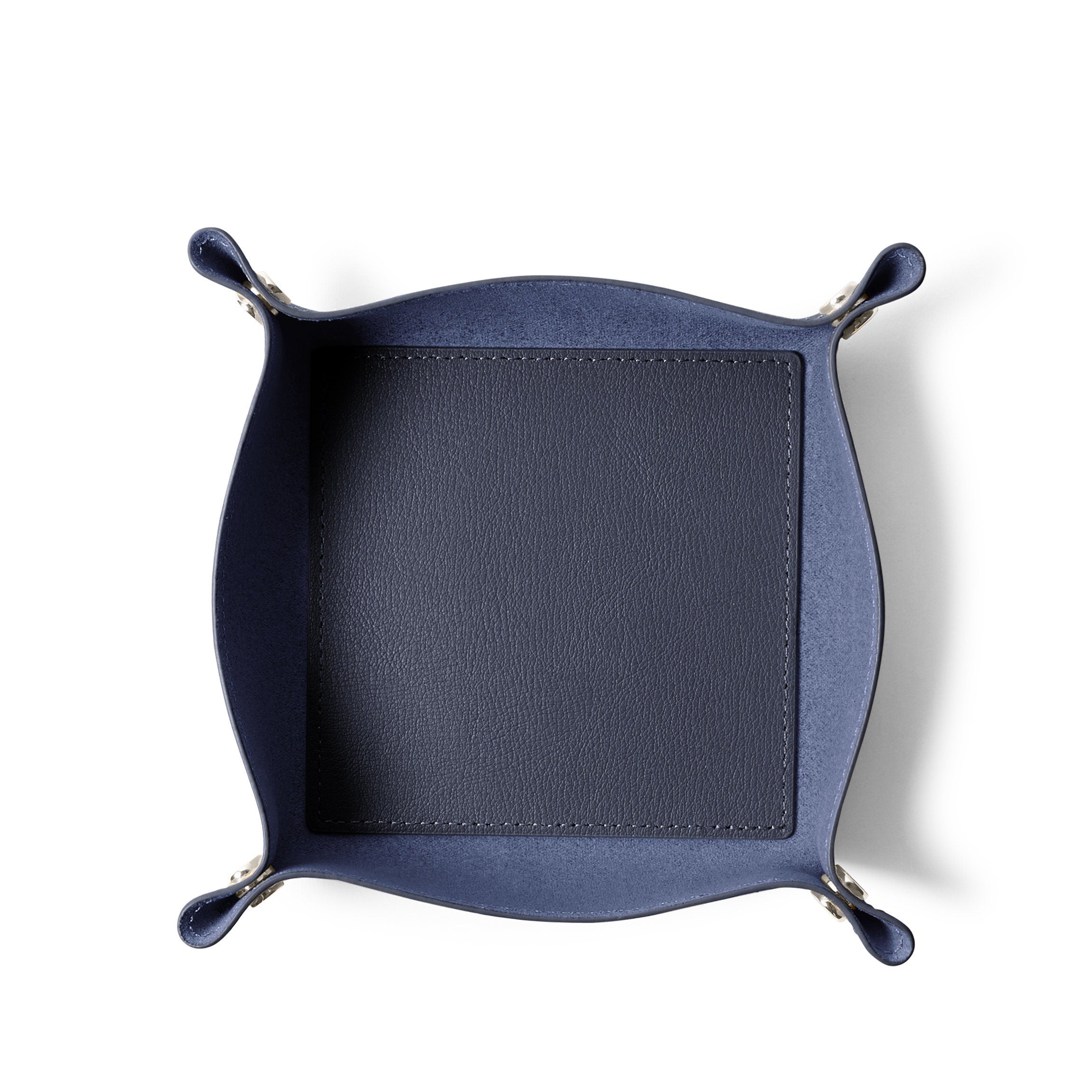 Modern Unlined Valet Tray | Full grain leather, sleek catch-all