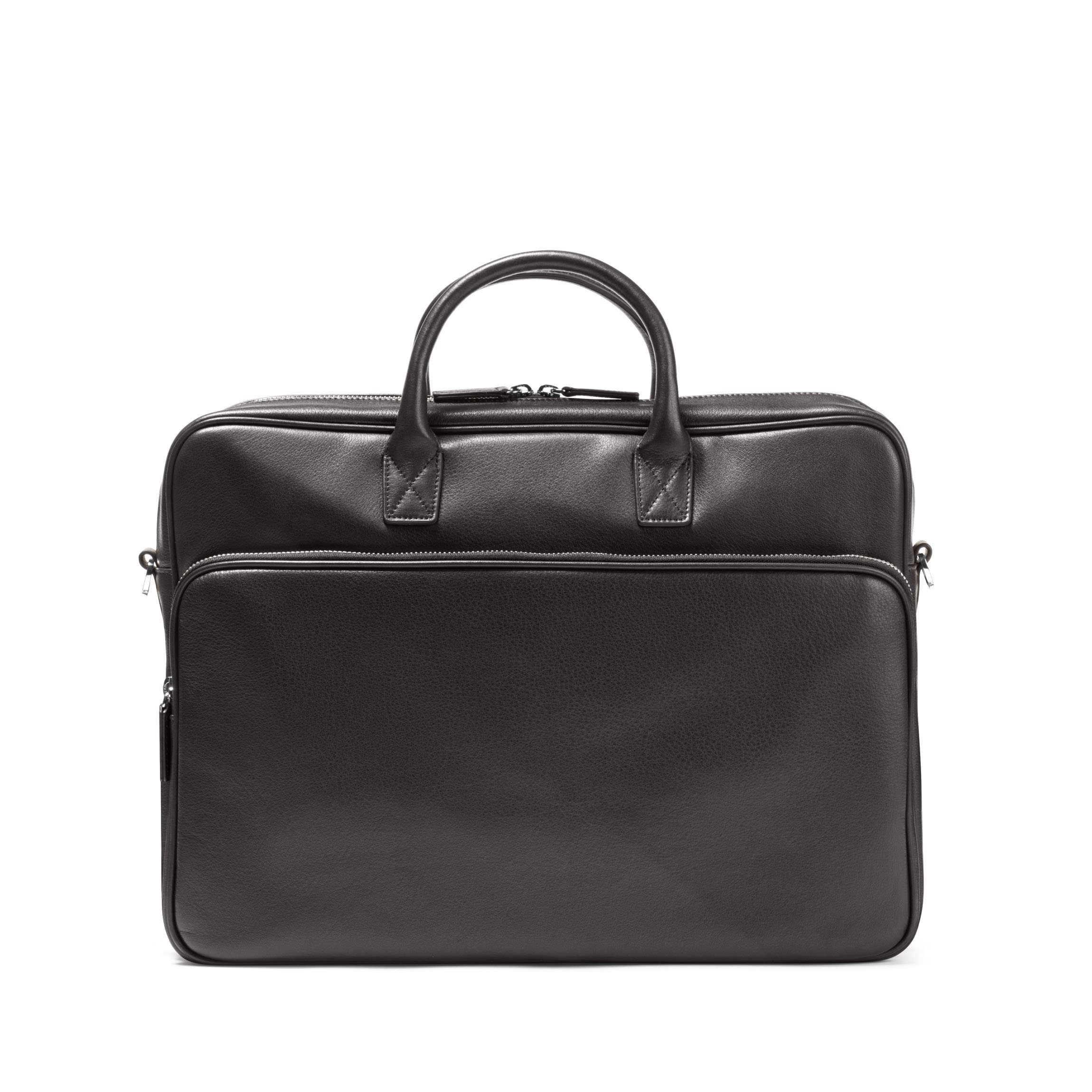 Henderson Laptop Brief Bag | Full grain leather, professional tech