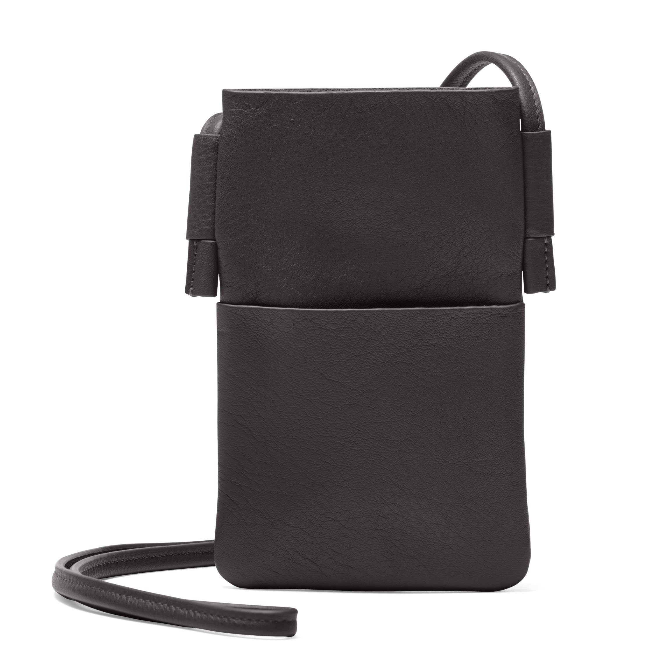 LUKUBGG Full Grain Leather Crossbody Phone Purse For Women - Small Cell Phone Wallet Bag With Strap