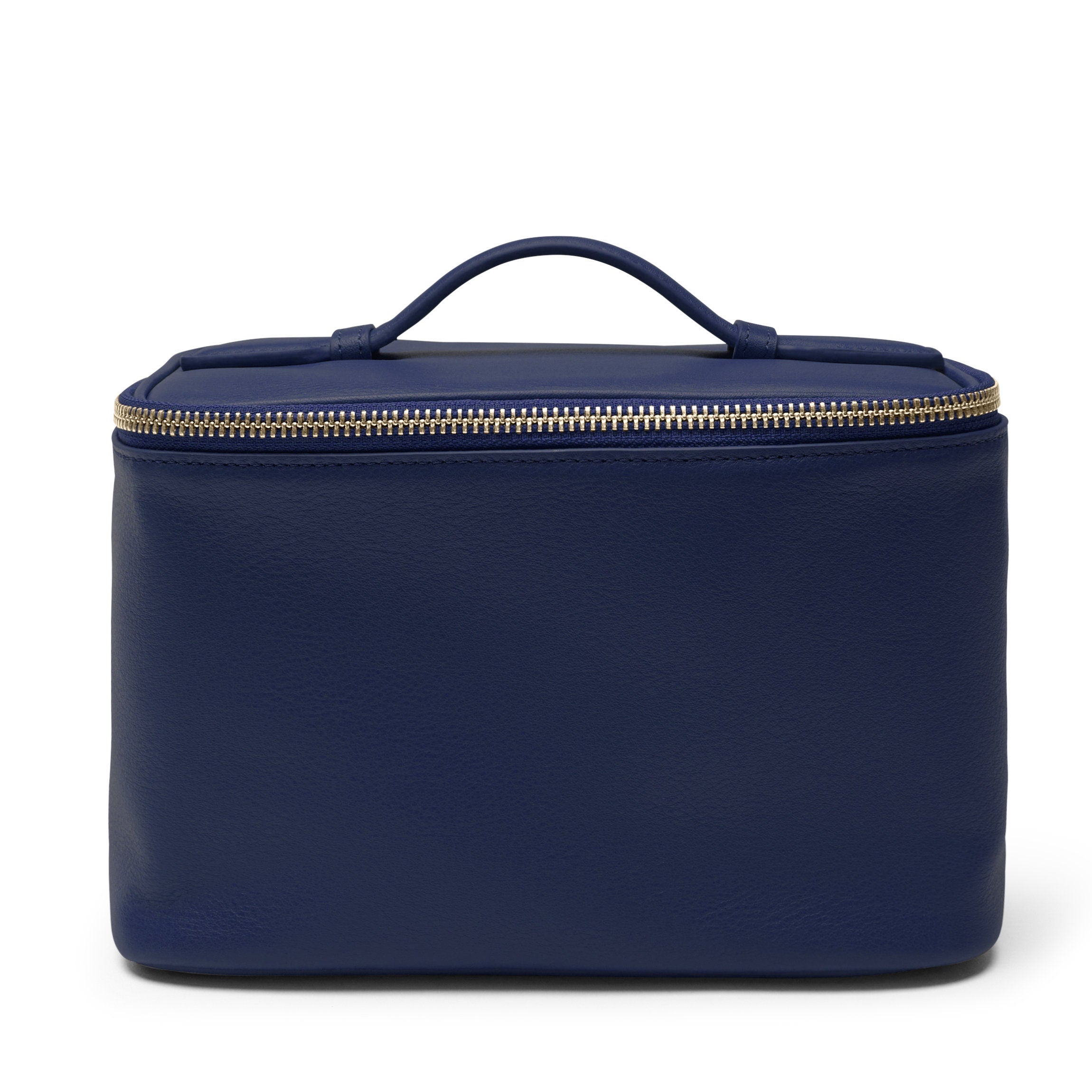 Medium Train Case | Full grain leather, versatile travel storage