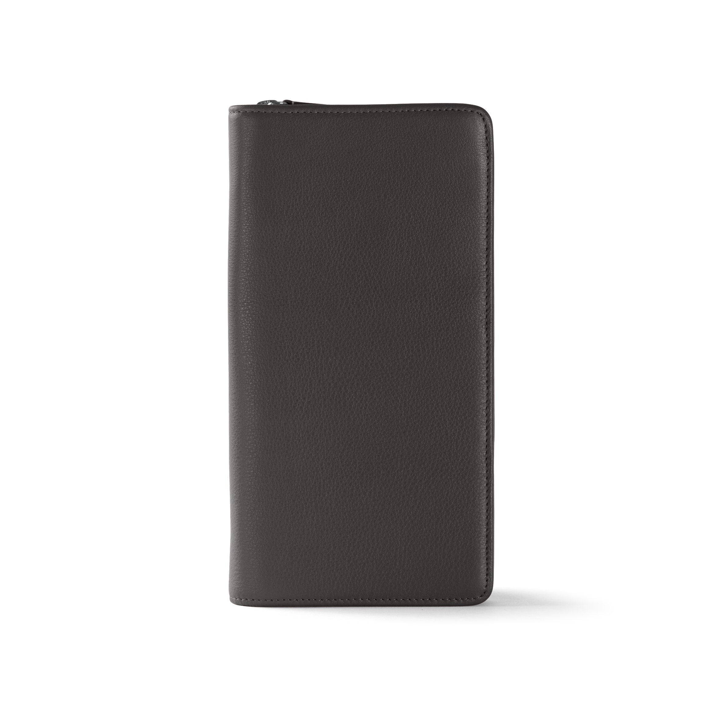 Zip Around Travel Wallet | Full grain leather, all-in-one travel