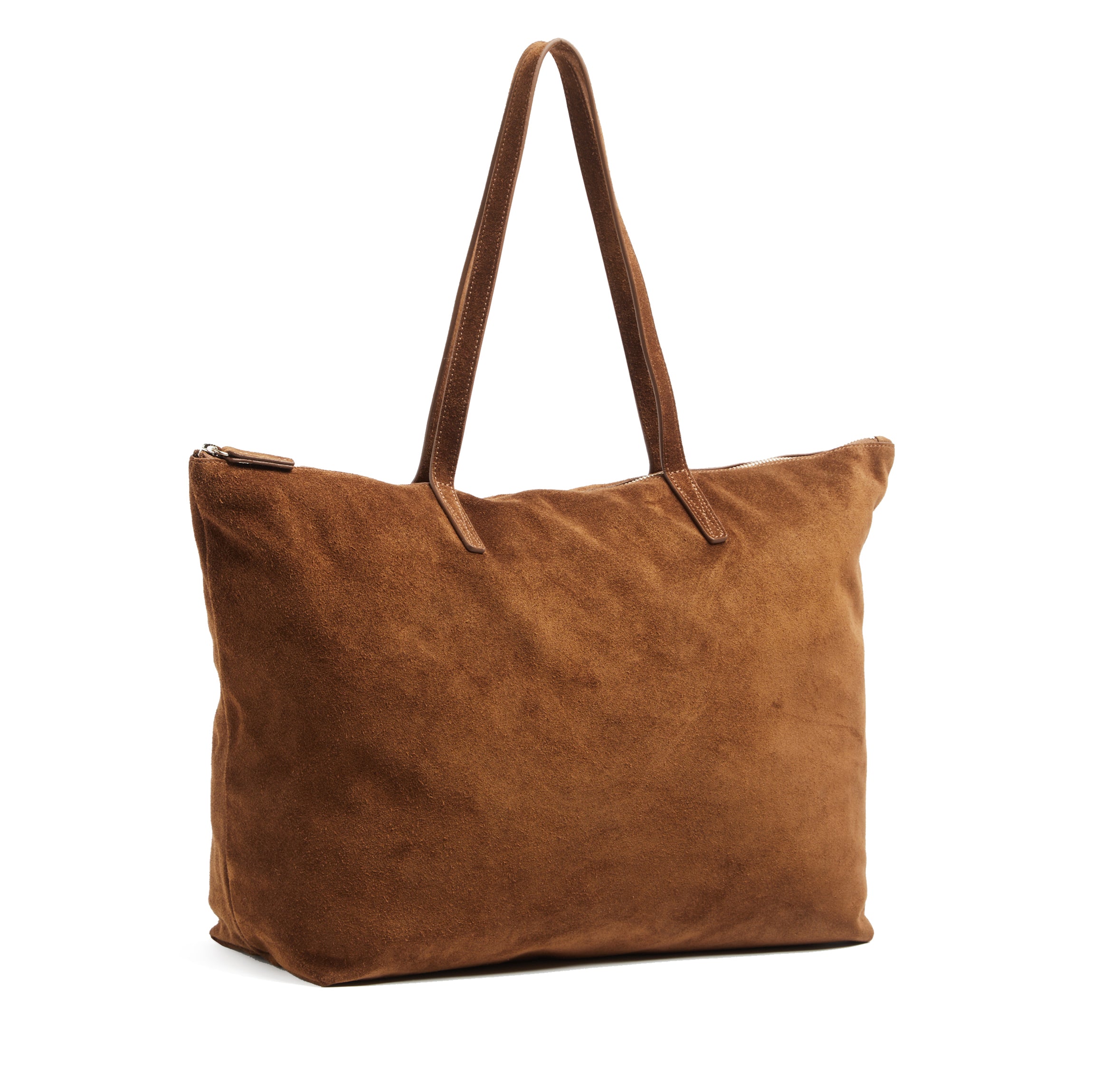 Aleena Soft Zippered Tote | Full grain leather, versatile everyday