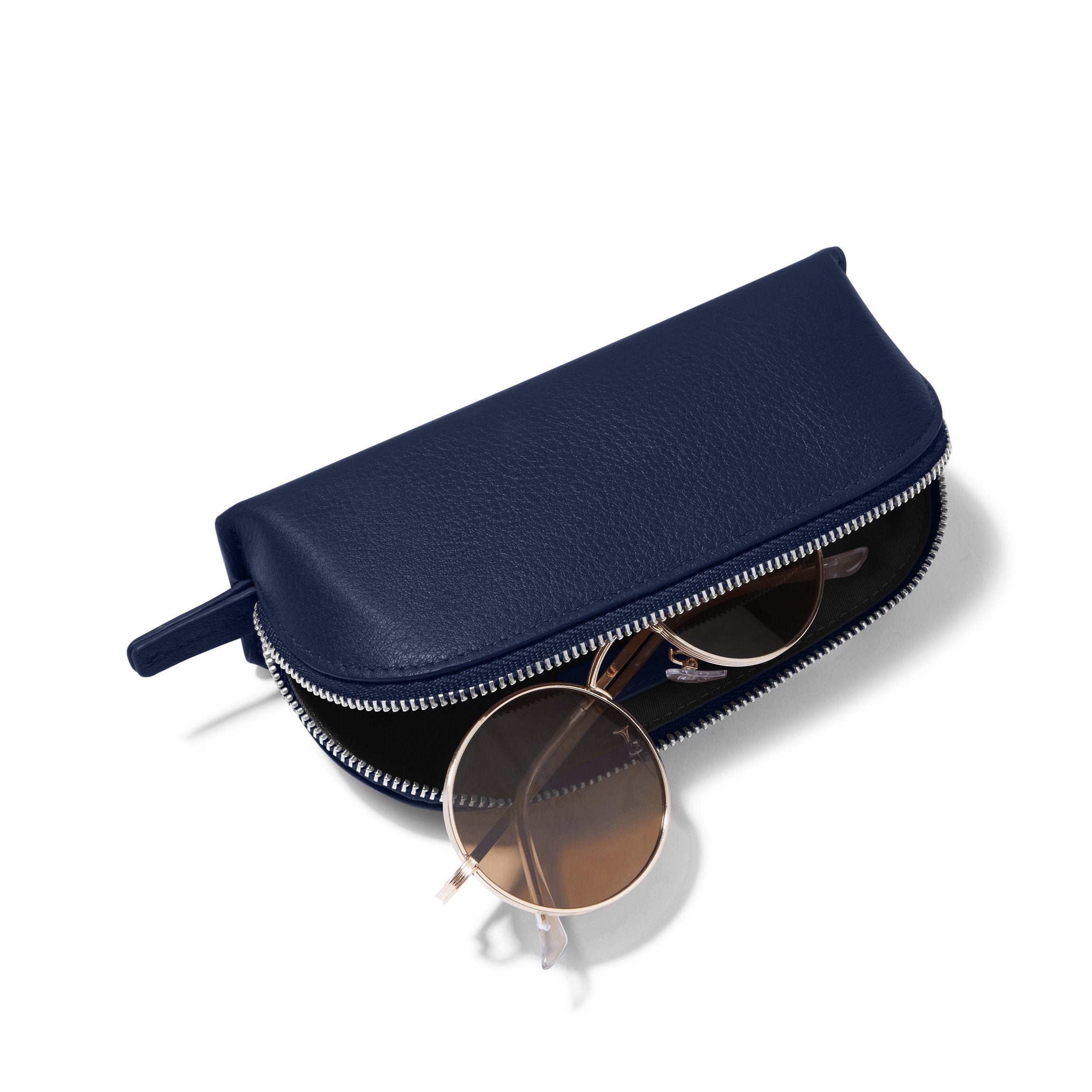 【ひまわり】LEATHER L ZIP TRAVEL CASE Watch Travel Case - zip – Handley Watches
