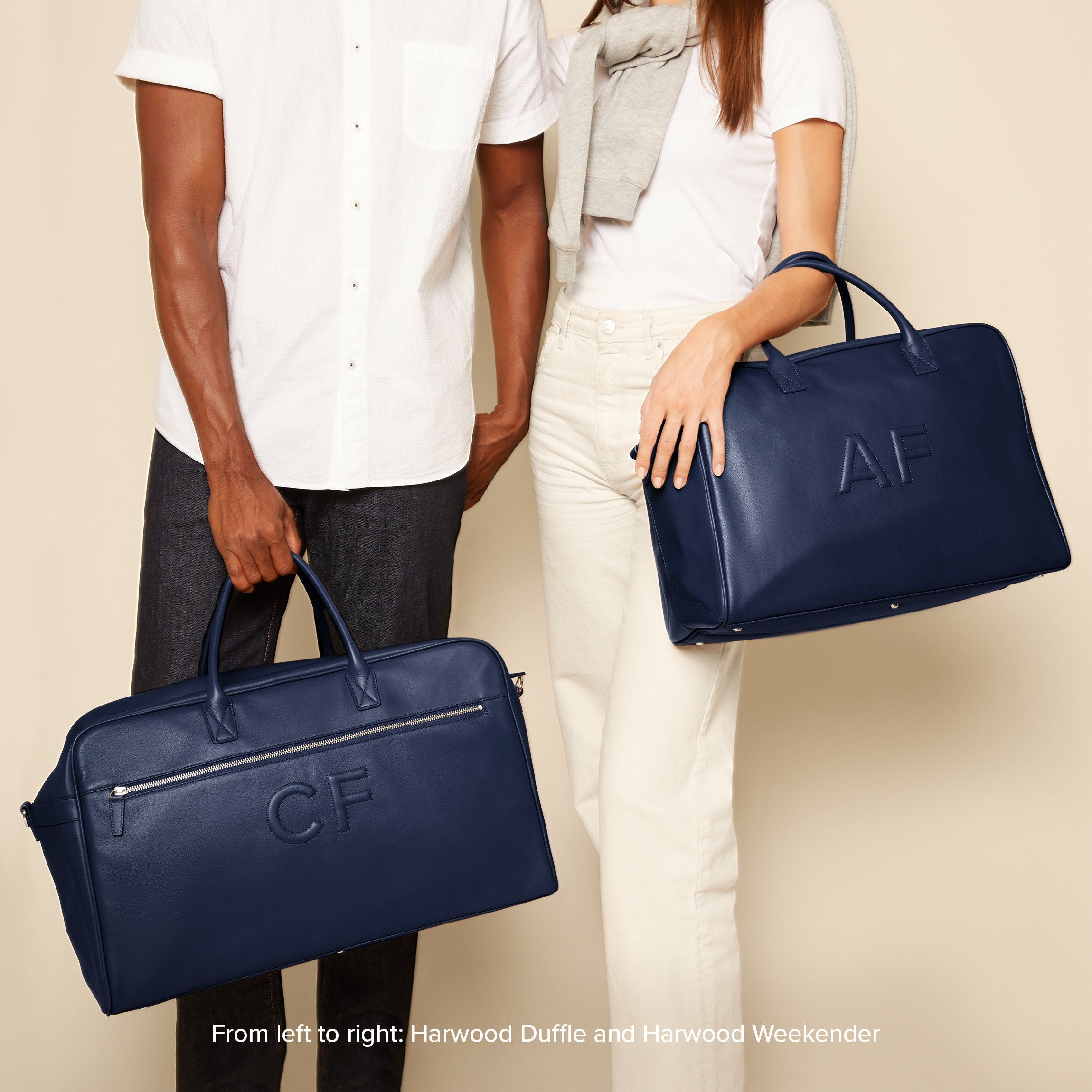 Harwood Duffle | Full grain leather, spacious travel companion