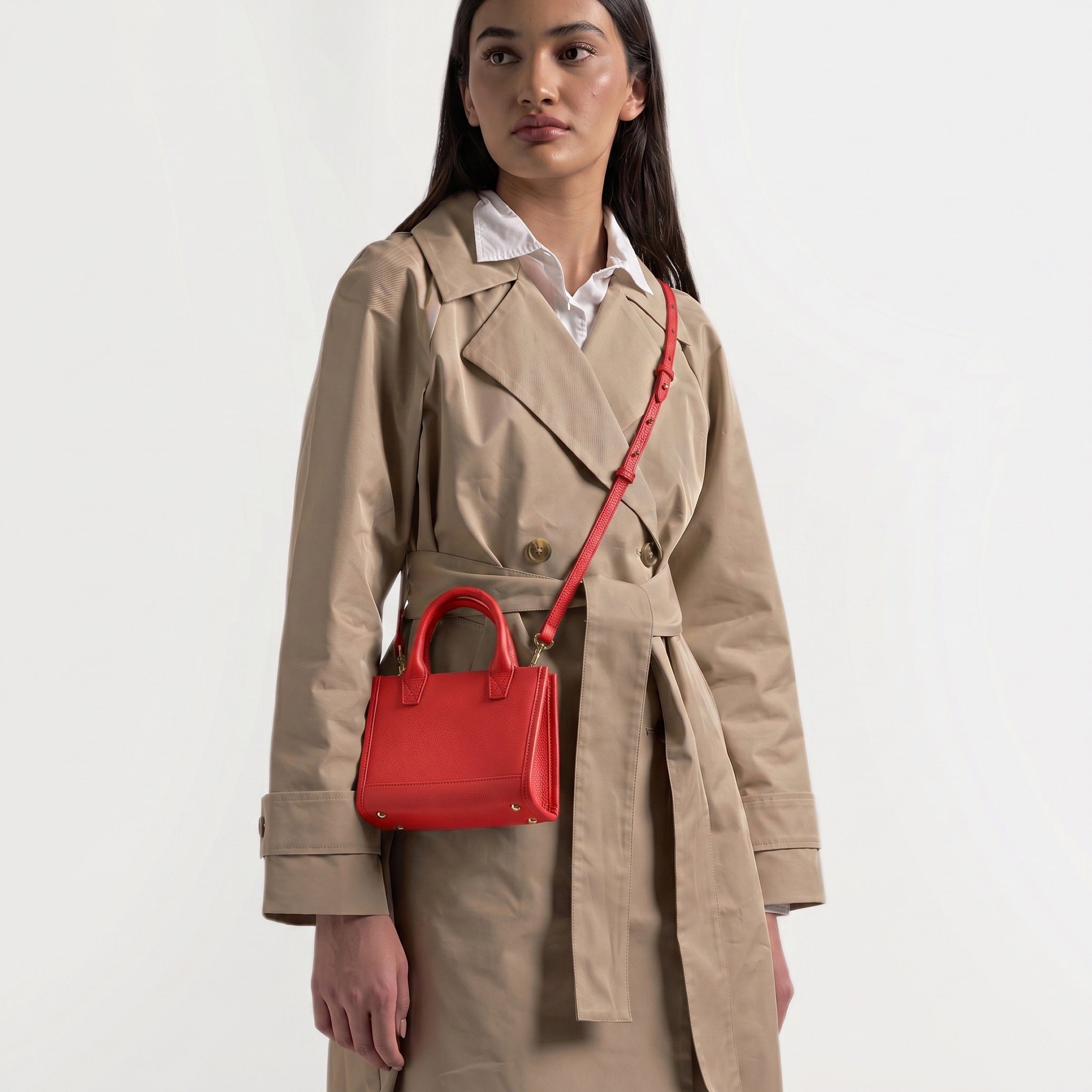Kress Micro Crossbody | Full grain leather, compact everyday bag