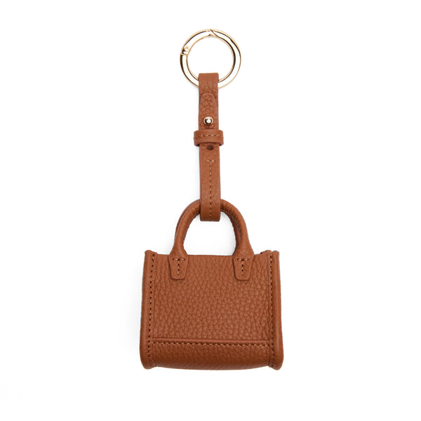 Kress Mini Top Handle Bag | Full grain leather, chic structured