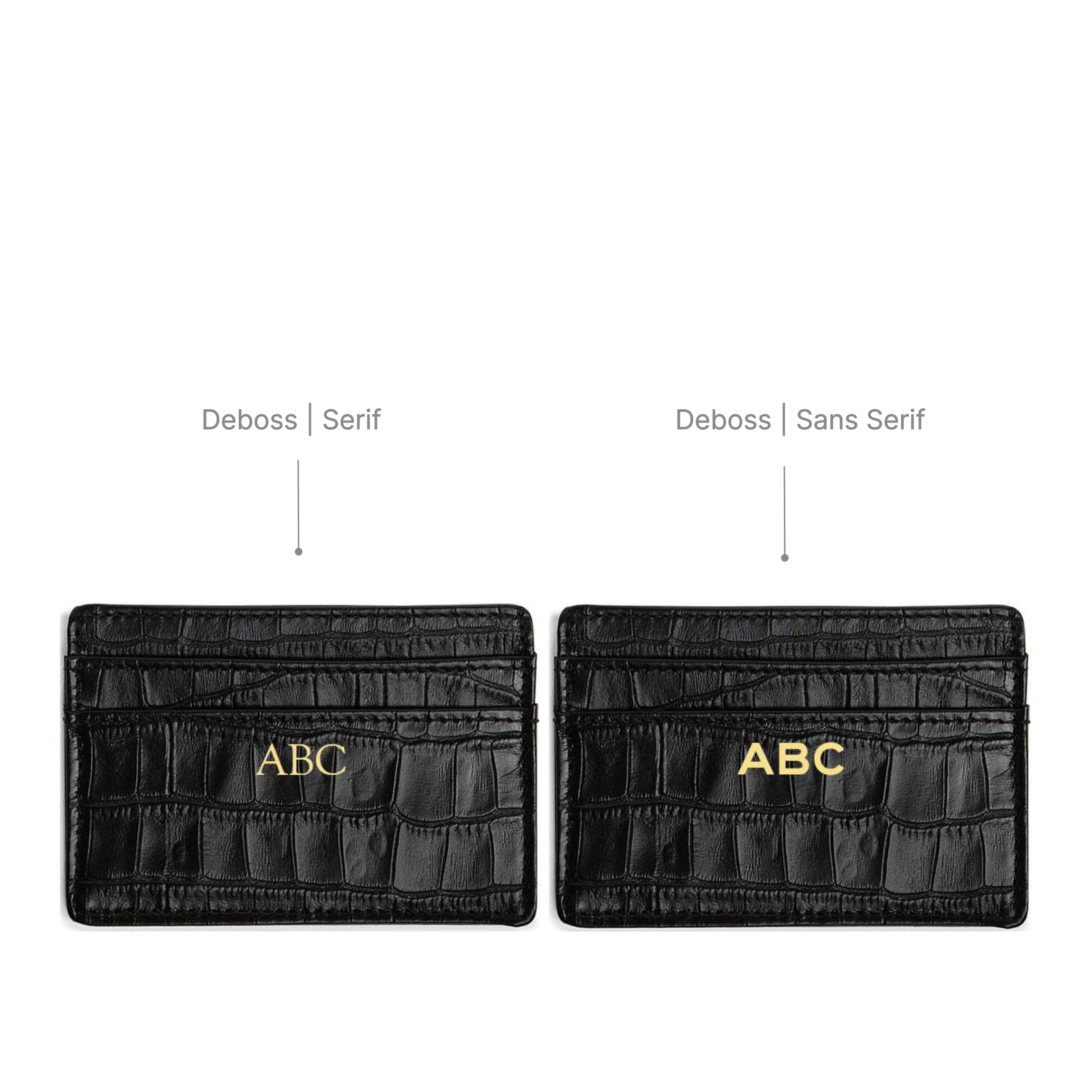 Slim Card Case Full grain leather, minimalist card storage