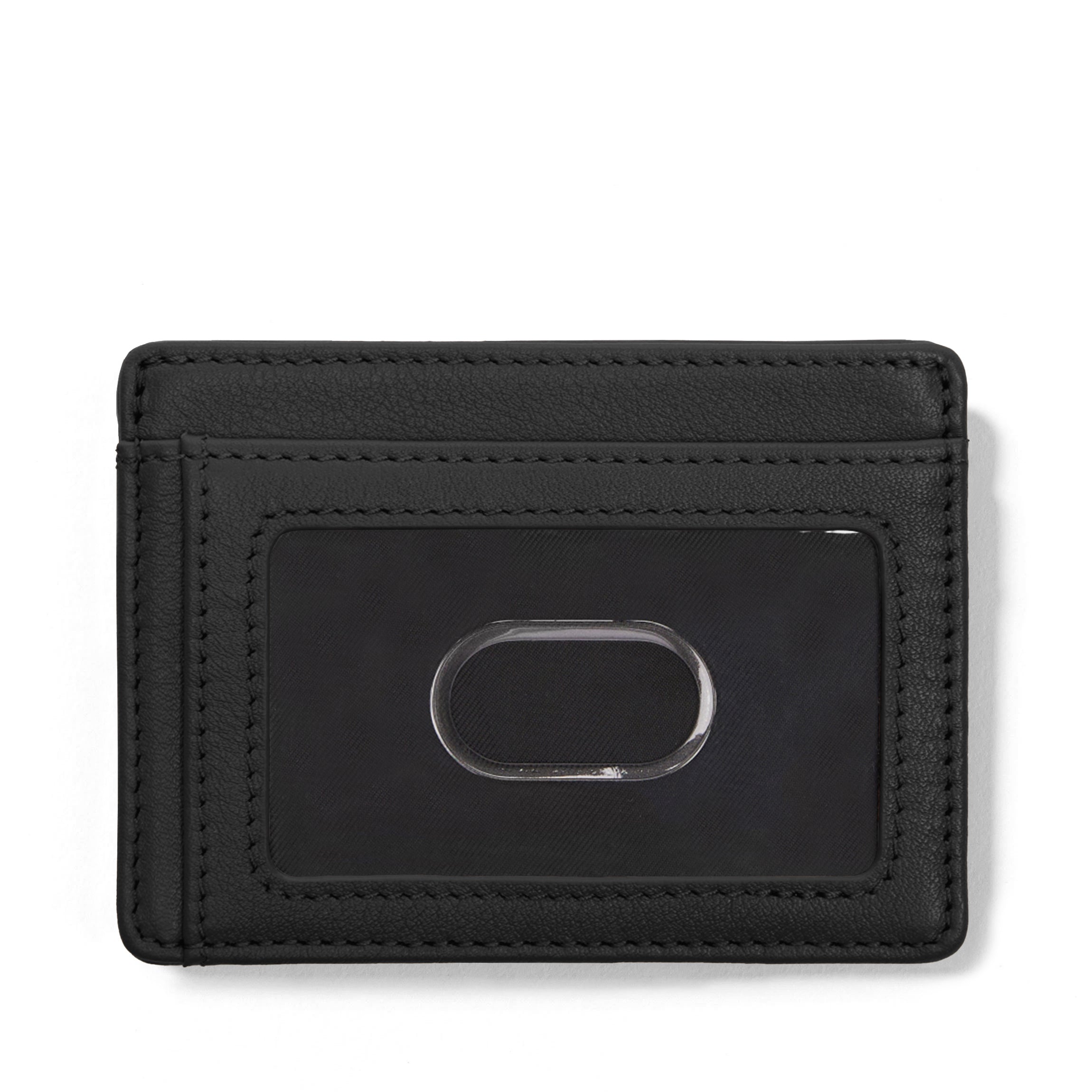 Slim ID Card Case | Minimal leather holder, compact ID storage ...
