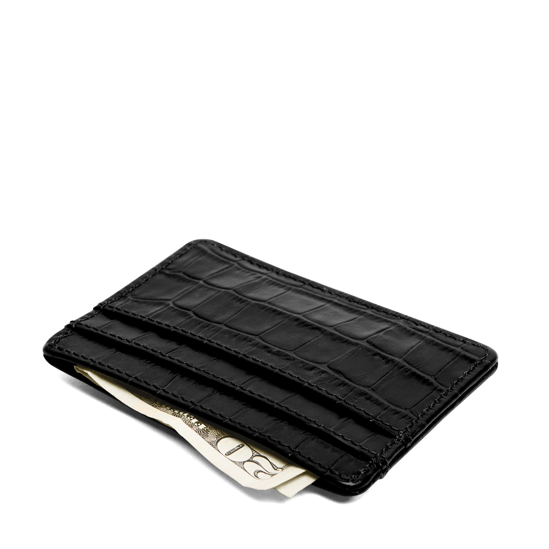 Slim ID Card Case | Minimal leather holder, compact ID storage