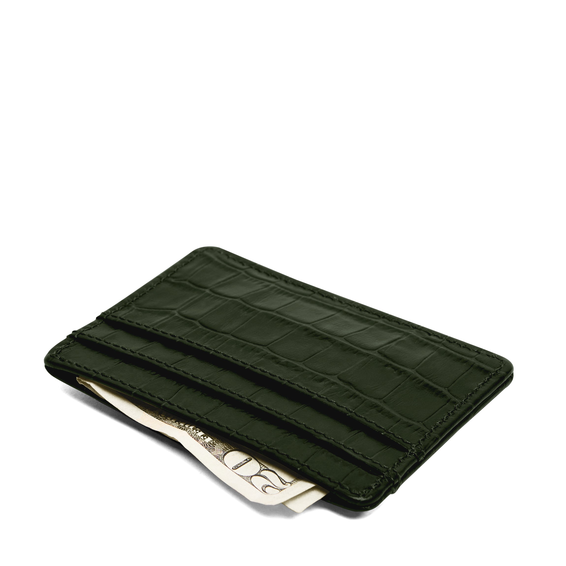 Slim ID Card Case | Minimal leather holder, compact ID storage