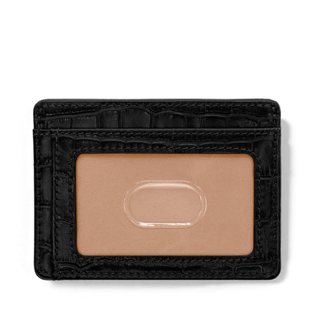 Slim ID Card Case | Minimal leather holder, compact ID storage