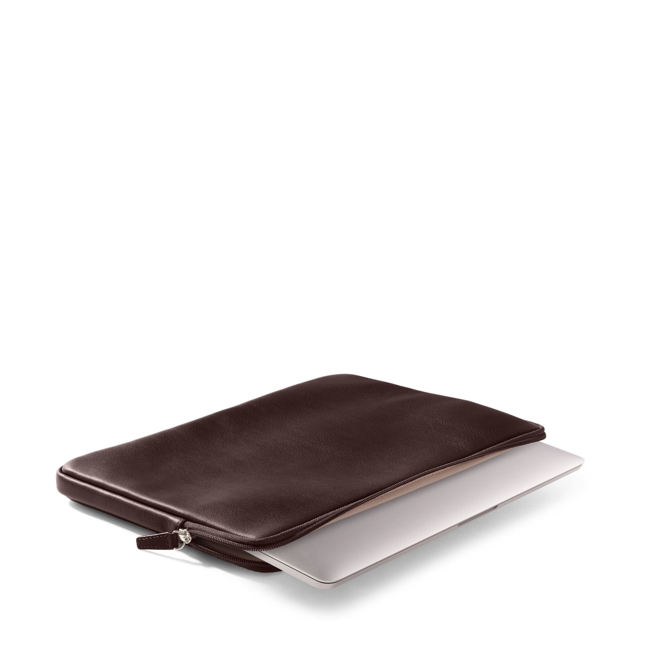 13 Inch MacBook Sleeve | Full grain leather, slim tech case