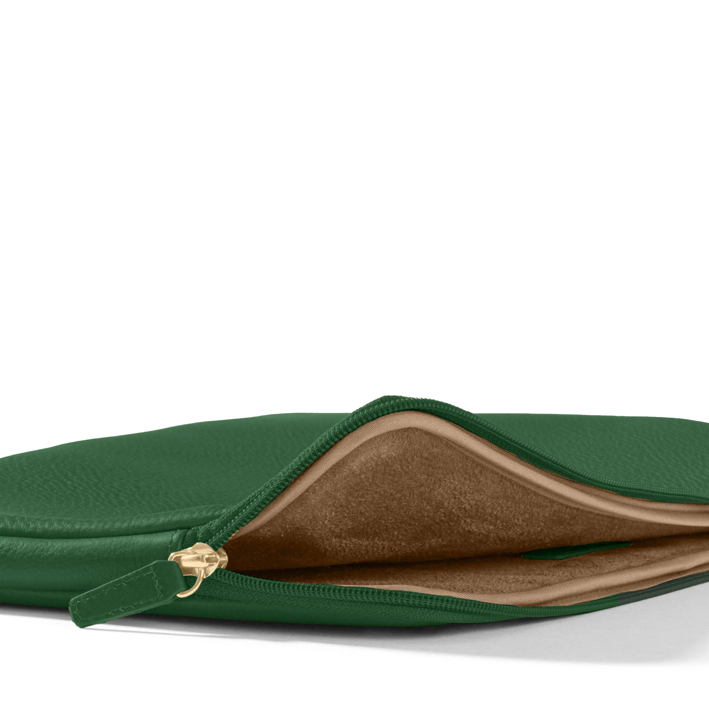 13/14 Inch Slim Laptop Sleeve | Full grain leather, streamlined