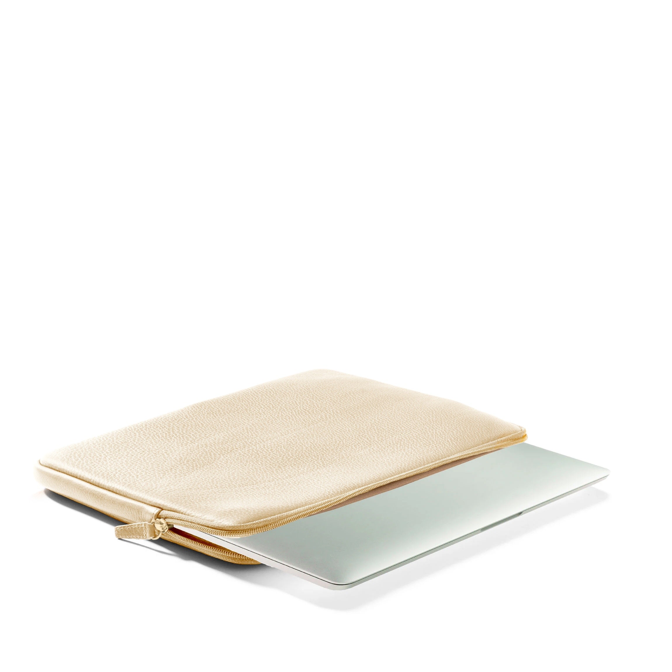 14 Inch MacBook Sleeve | Full grain leather, protective tech
