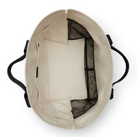 Canvas Beach Tote Natural Canvas/Black