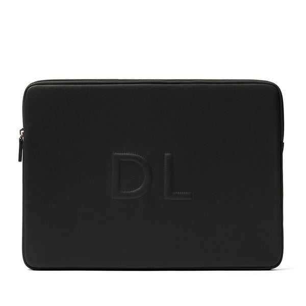 15/16 Inch MacBook Sleeve | Full grain leather, sleek laptop