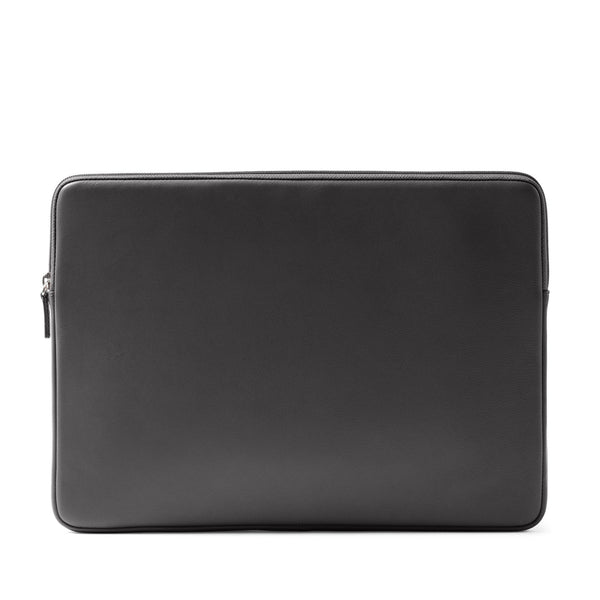 15/16 Inch MacBook Sleeve | Full grain leather, sleek laptop