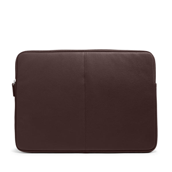 15/16 Inch MacBook Sleeve | Full Grain Leather, Sleek Laptop