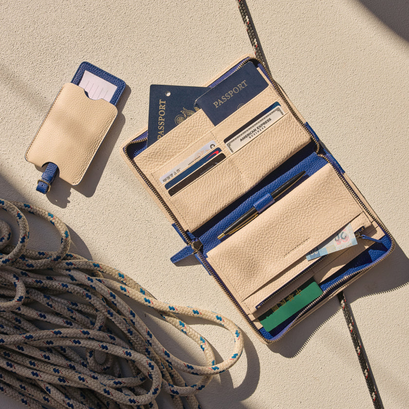 Mahjong Card Holder Pouch | Slim envelope case, stylish storage