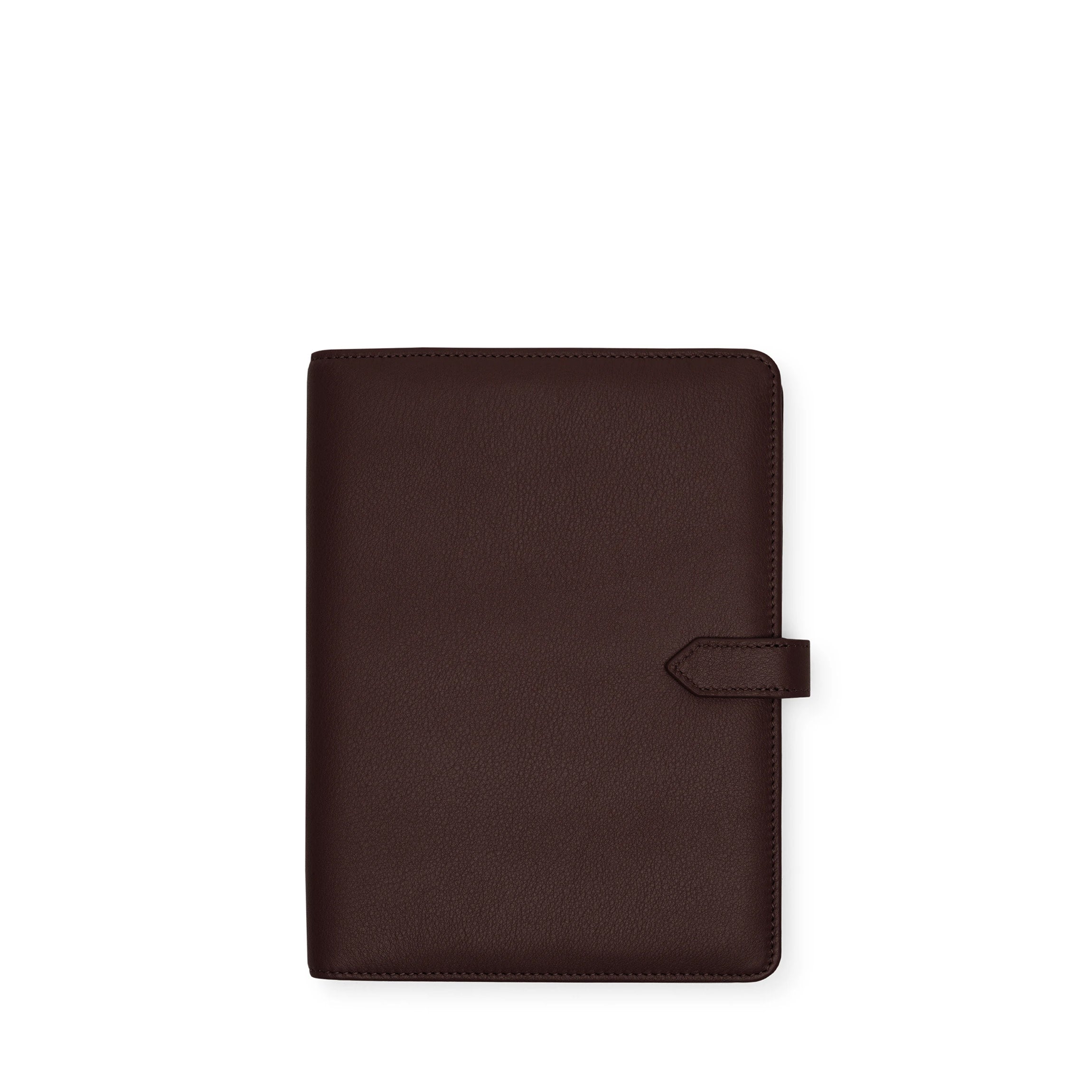 A5 2026 Snap Planner | Full grain leather, secure daily planner