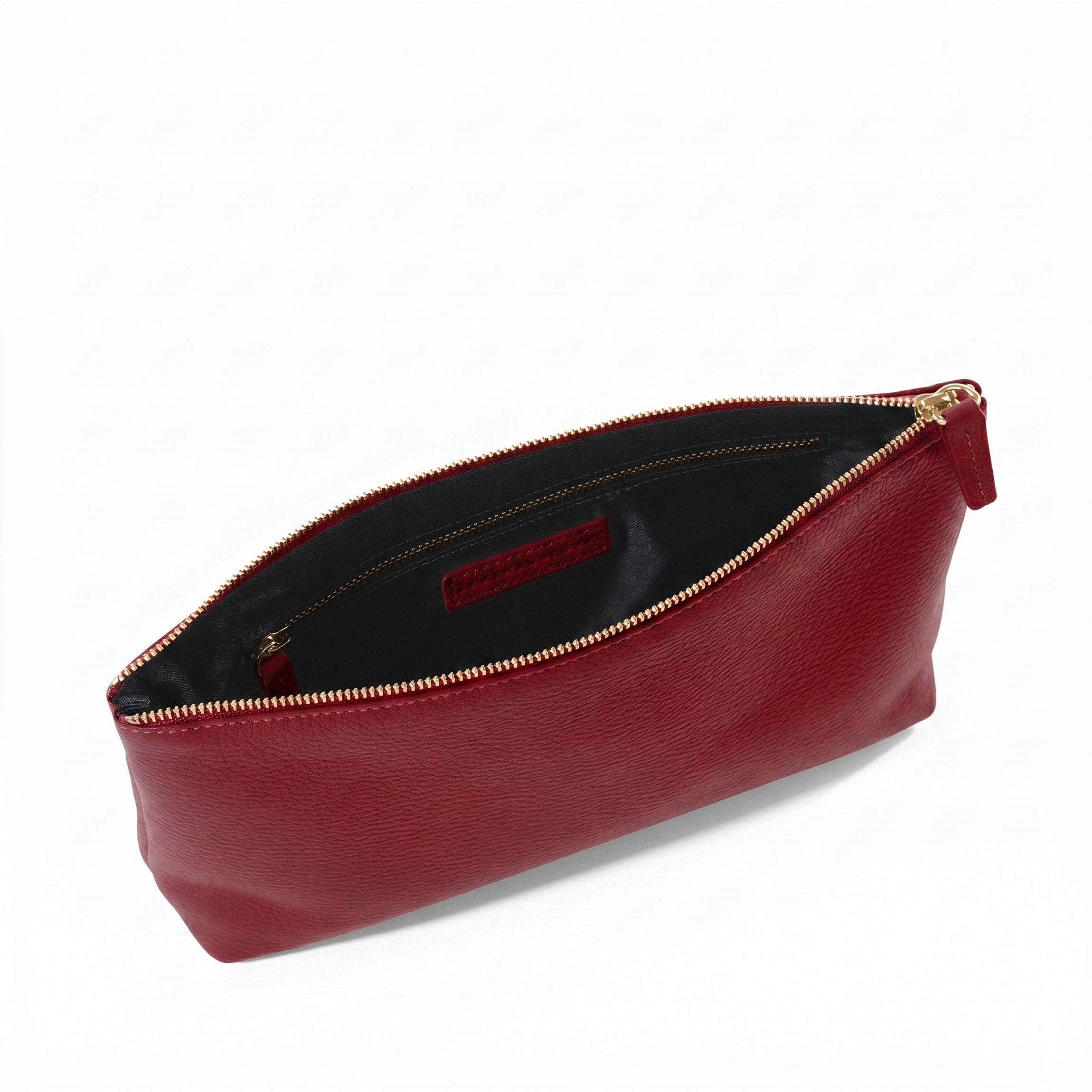 Medium Accessories Pouch | Full Grain Leather, Versatile Everyday