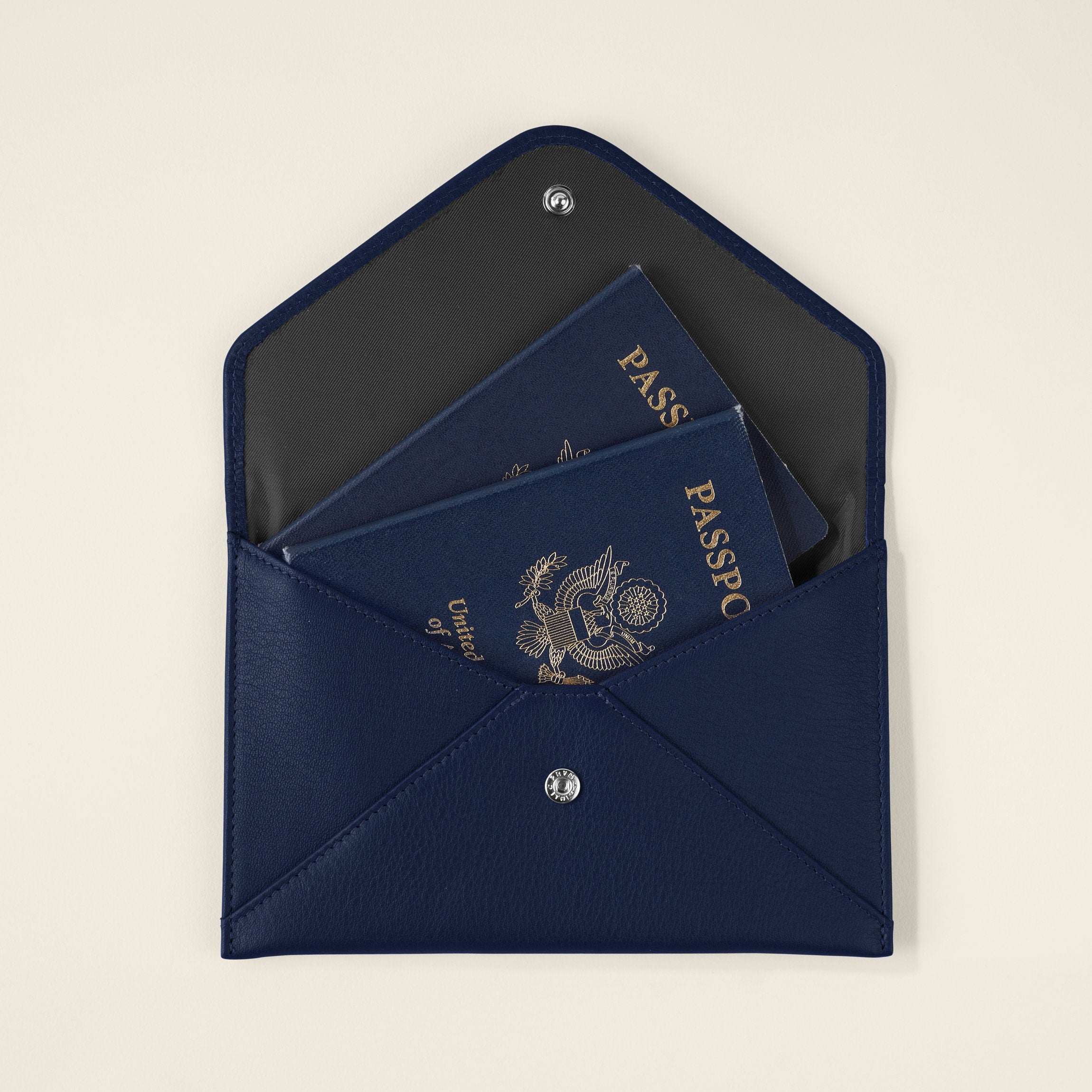 A6 Envelope Pouch | Full grain leather, compact essentials holder