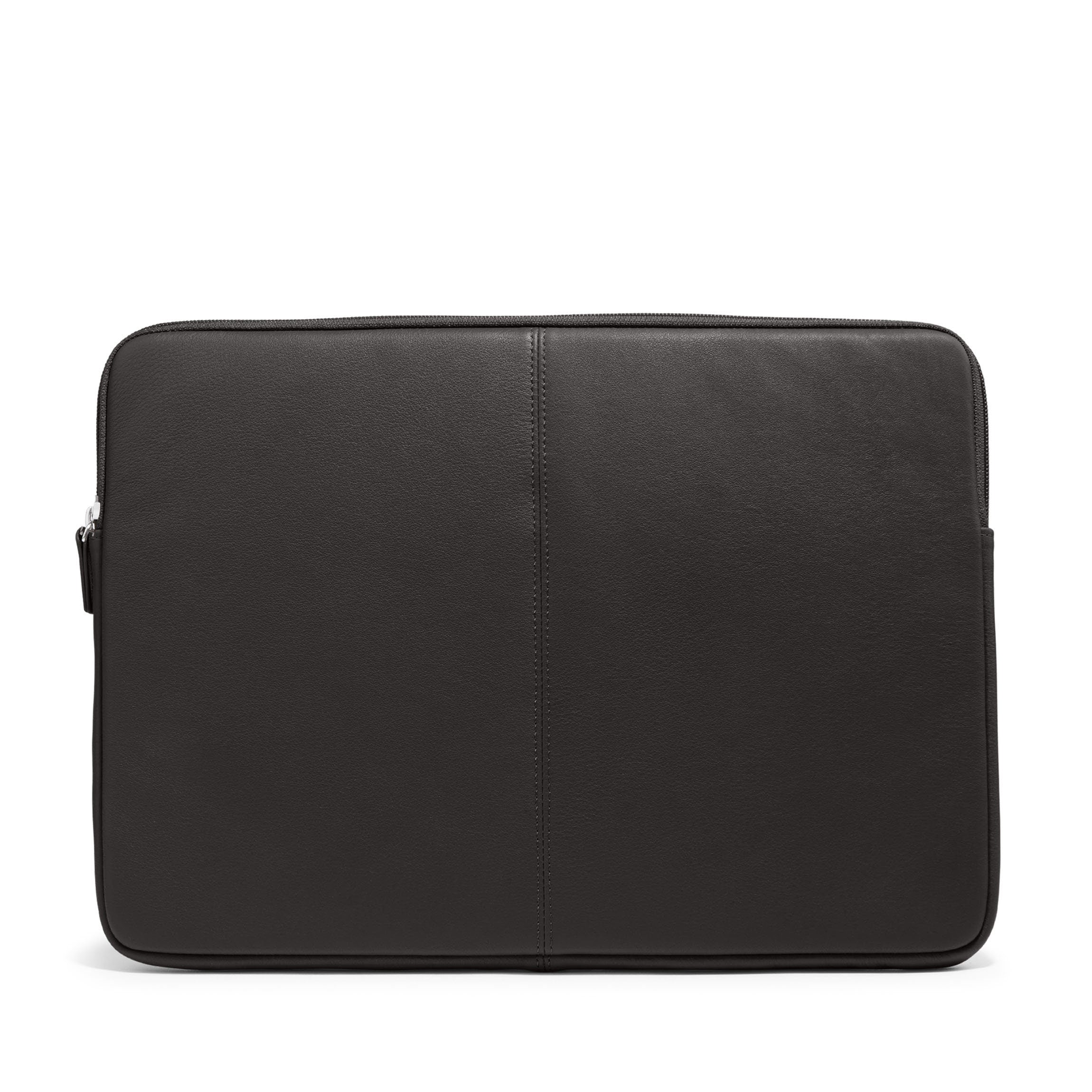 15/16 Inch MacBook Sleeve | Full grain leather, sleek laptop