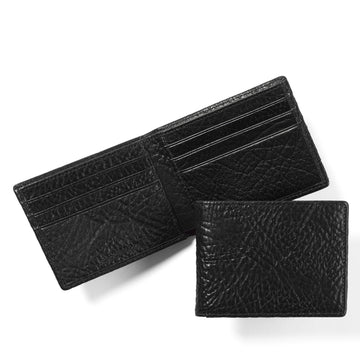 Thin Bifold Wallet Ebony