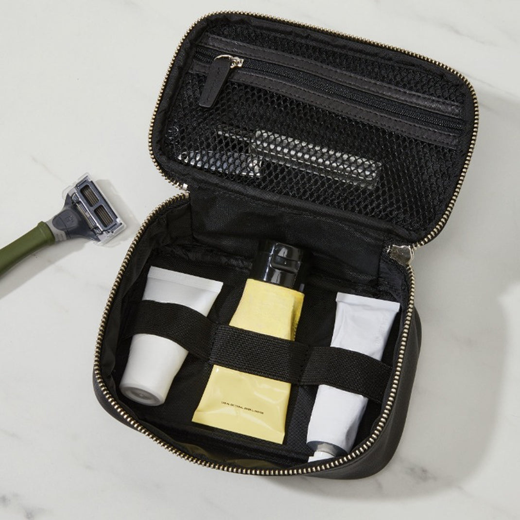 Small Travel Organizer Cognac