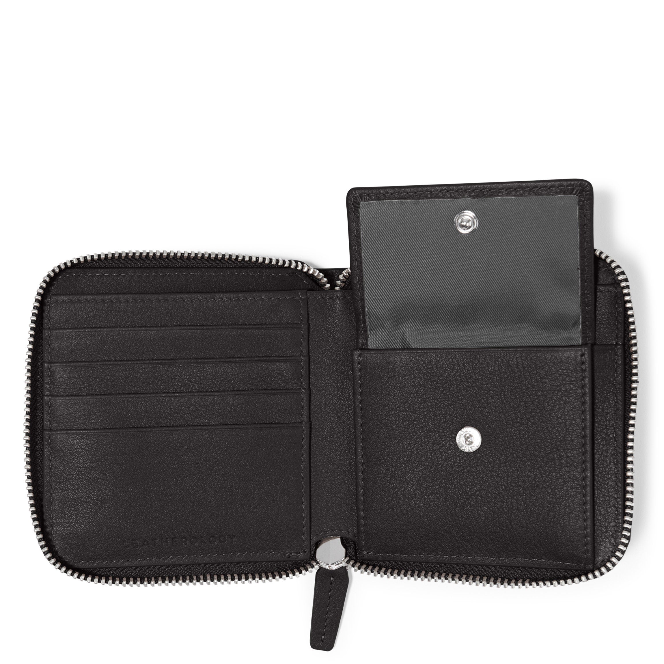 Black Keely Top Zip Small Wallet - CHARLES & KEITH CA