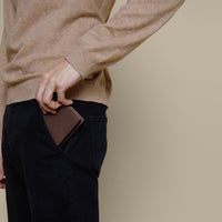 Bifold Wallet with Flap Black Oil