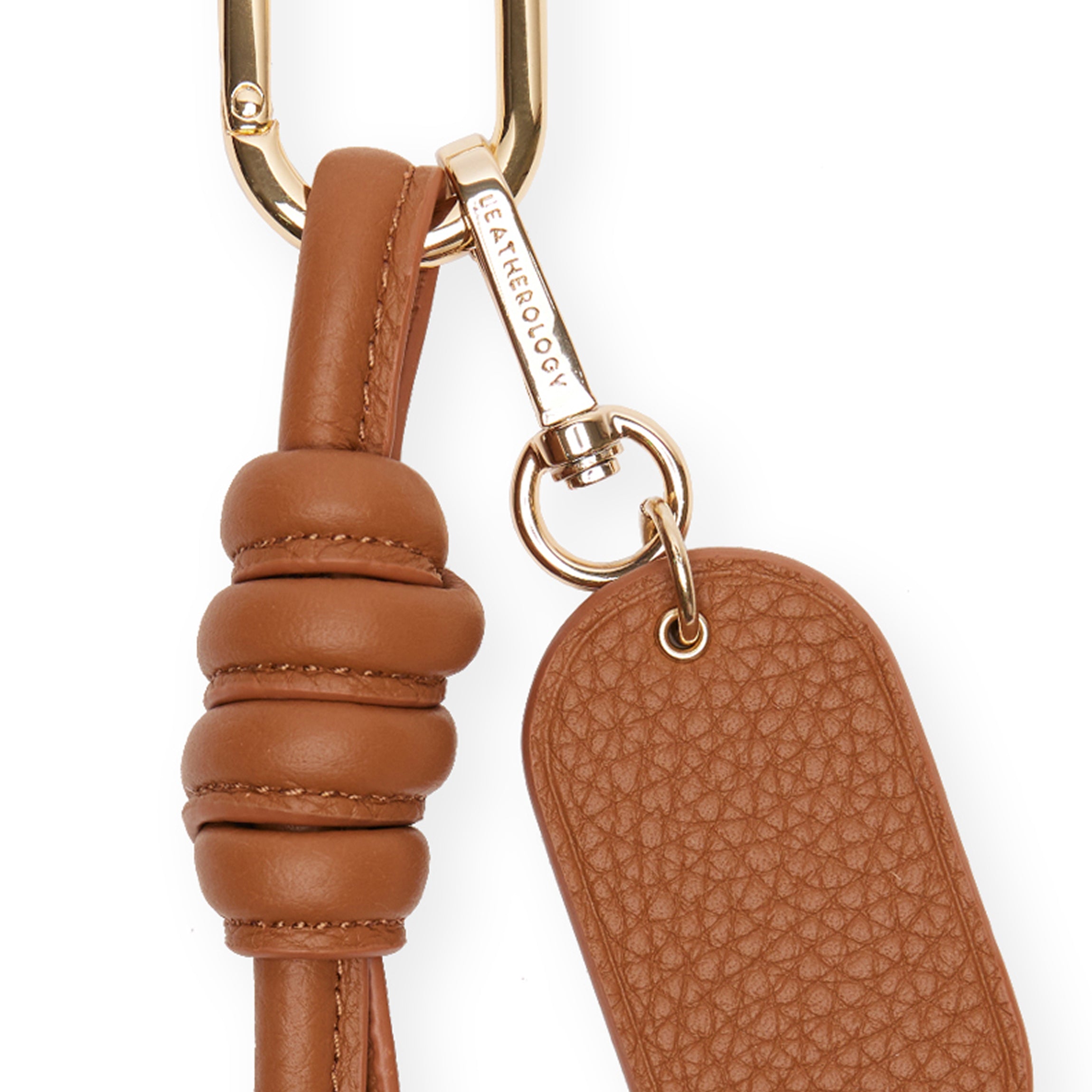 Knotted Keychain | Full-grain leather, everyday essential