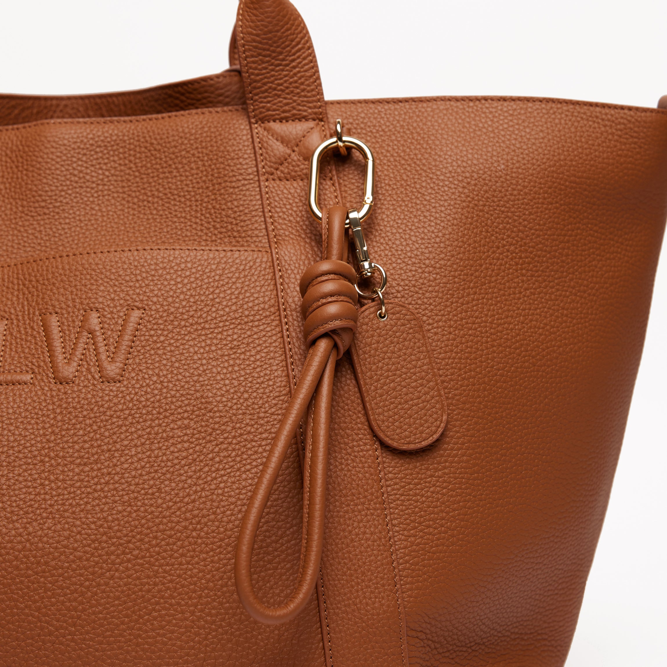 Knotted Keychain | Full-grain leather, everyday essential