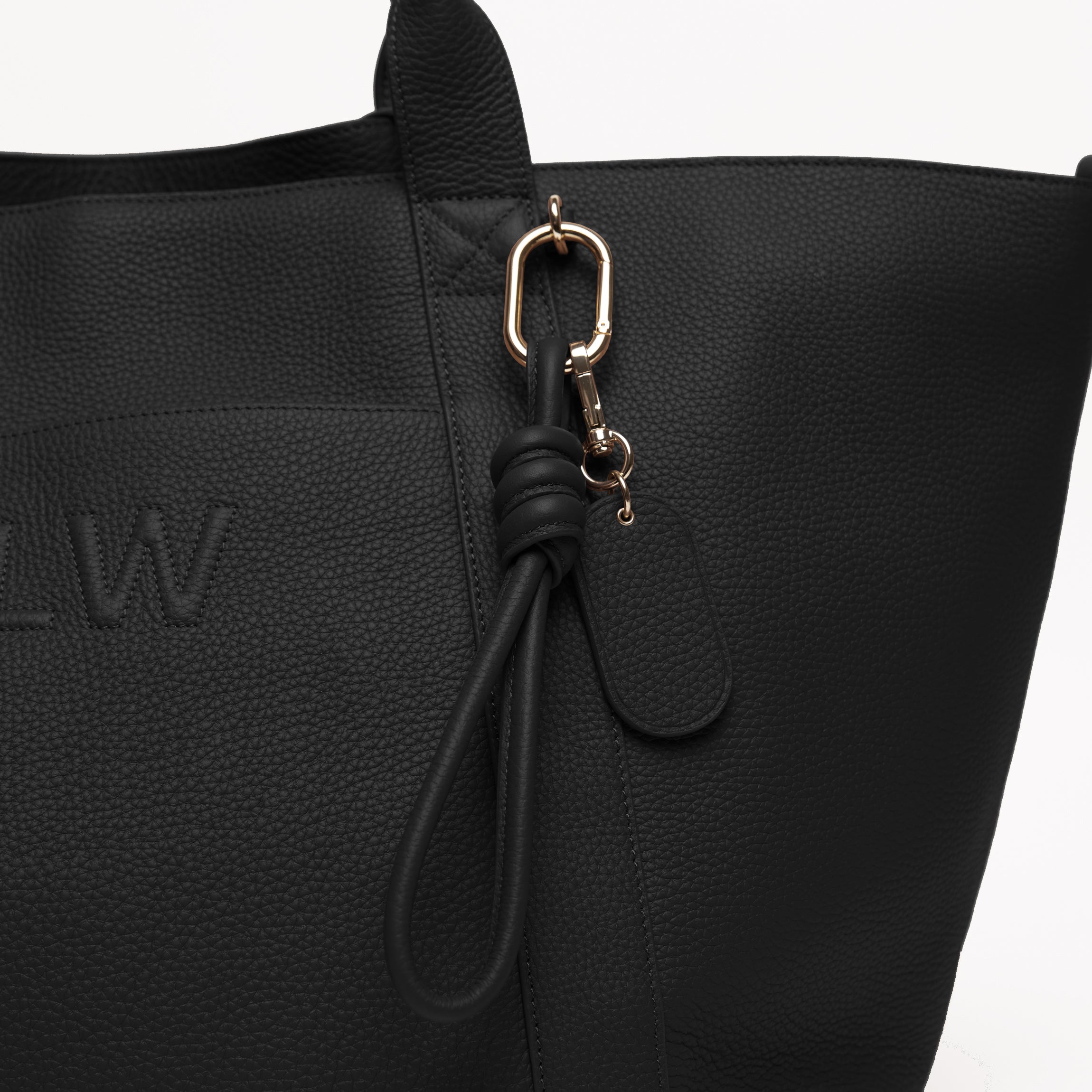 ◯【Nolan】シンプルカニューレバンド Knotted Keychain | Full-grain leather, everyday essential