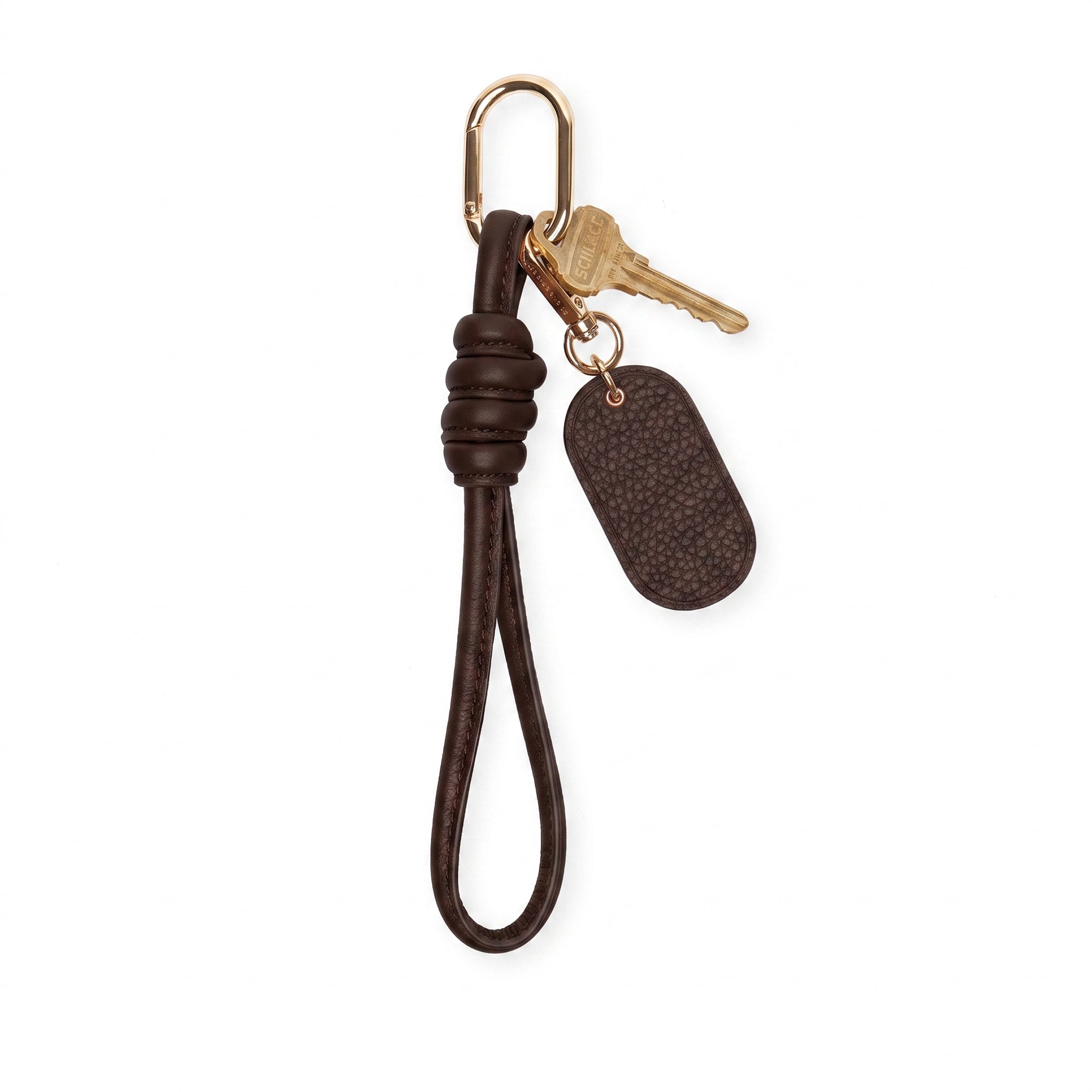 Knotted Keychain Umber