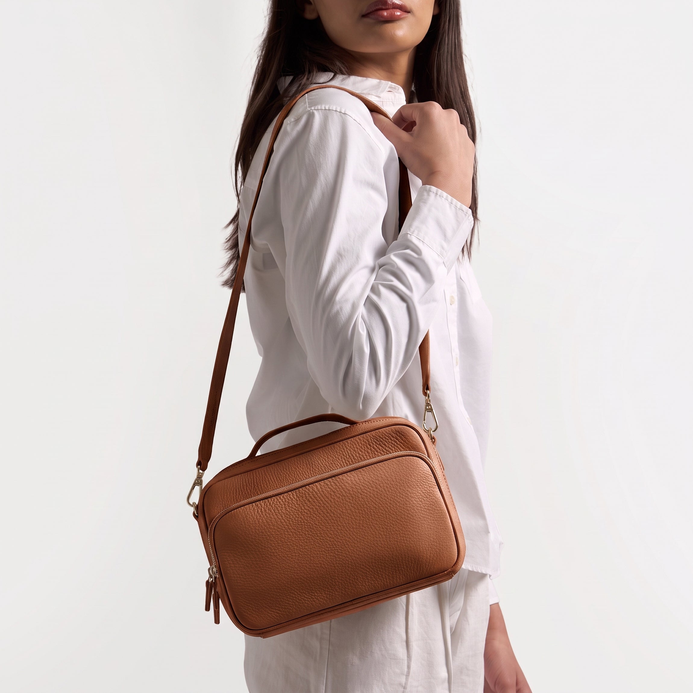Meadow Large Satchel | Full Grain Leather, Functional And Chic