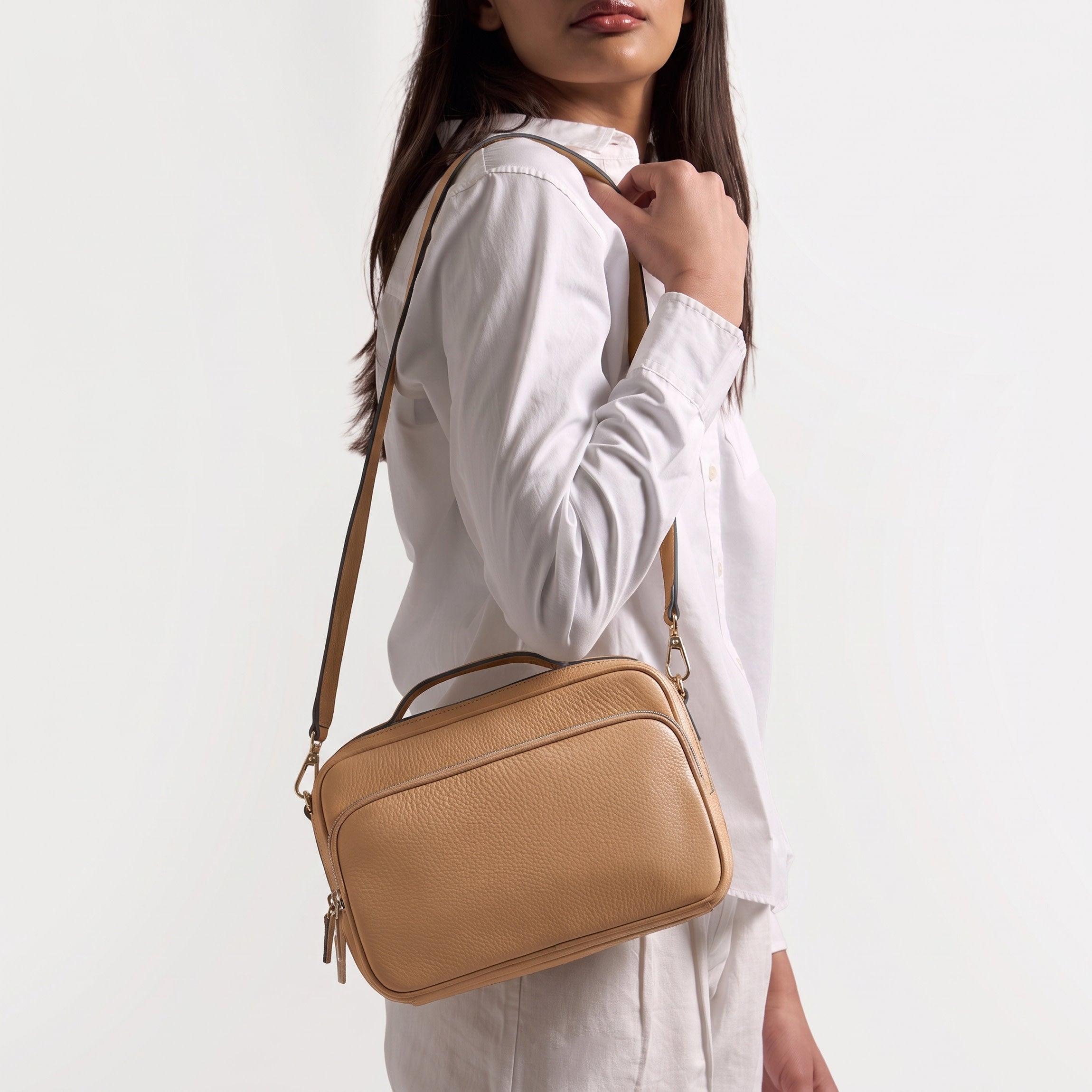 Meadow Large Satchel | Full Grain Leather, Functional And Chic