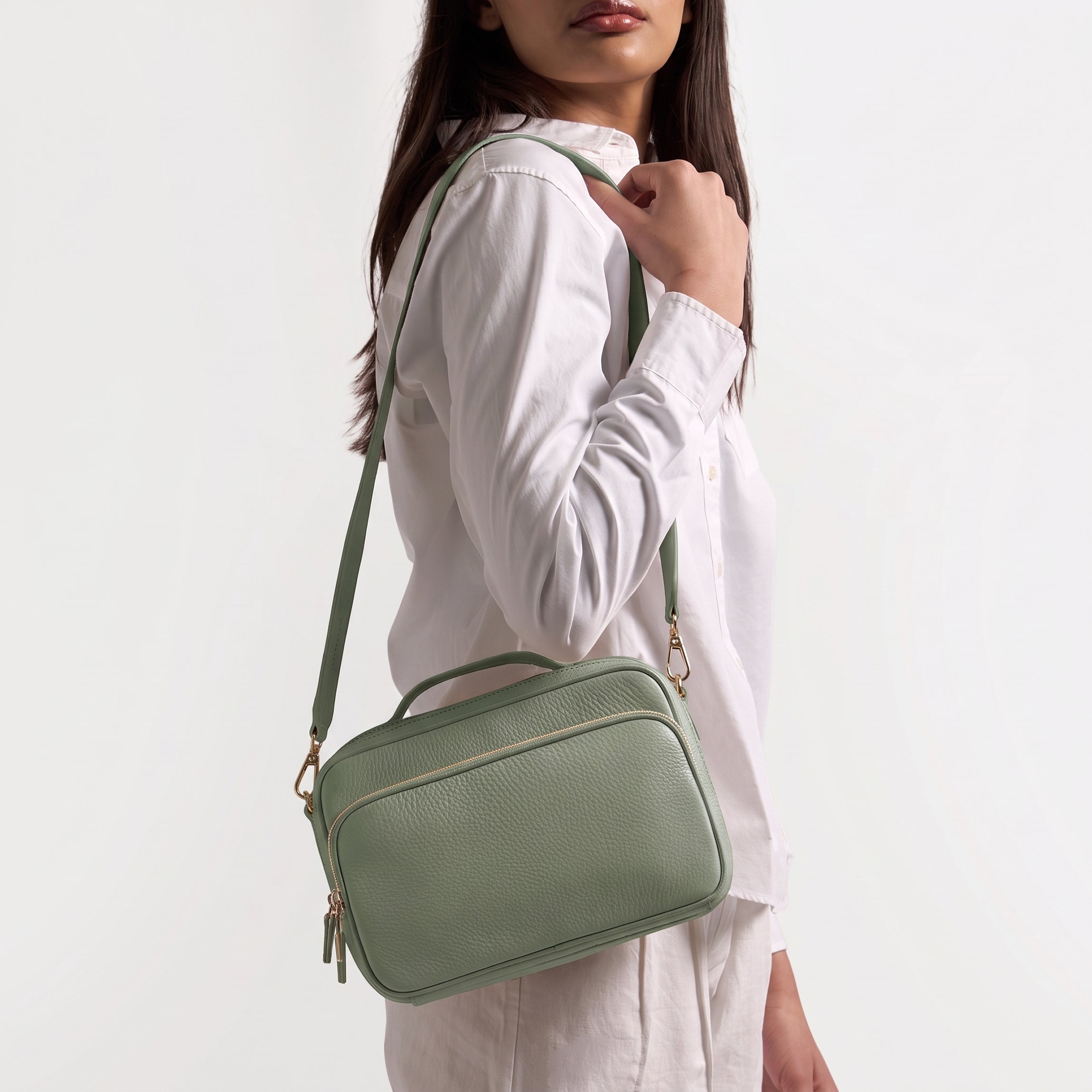 Meadow Large Satchel | Full Grain Leather, Functional And Chic