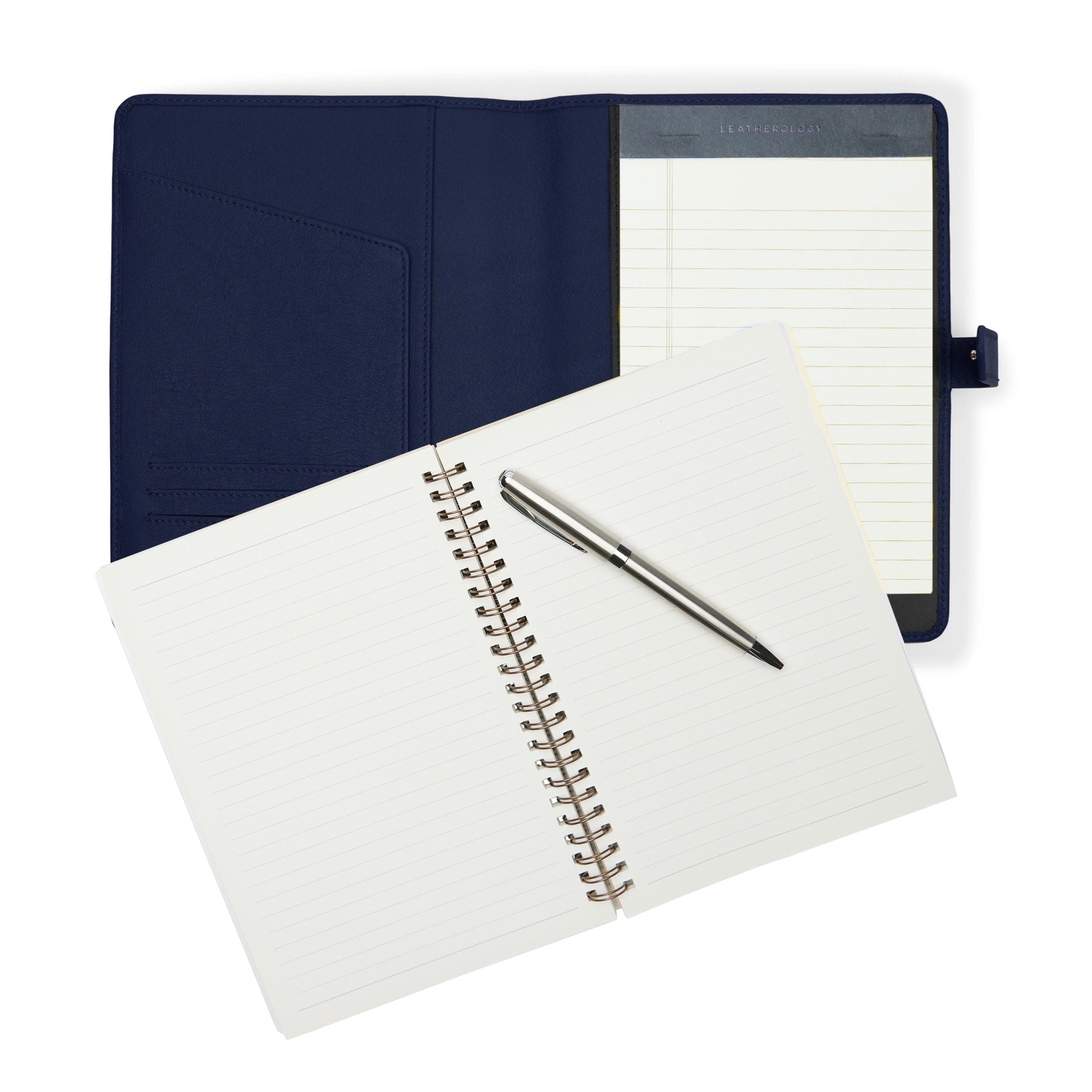 A5 2-In-1 Journal Gift Set | Full Grain Leather, Office Gift