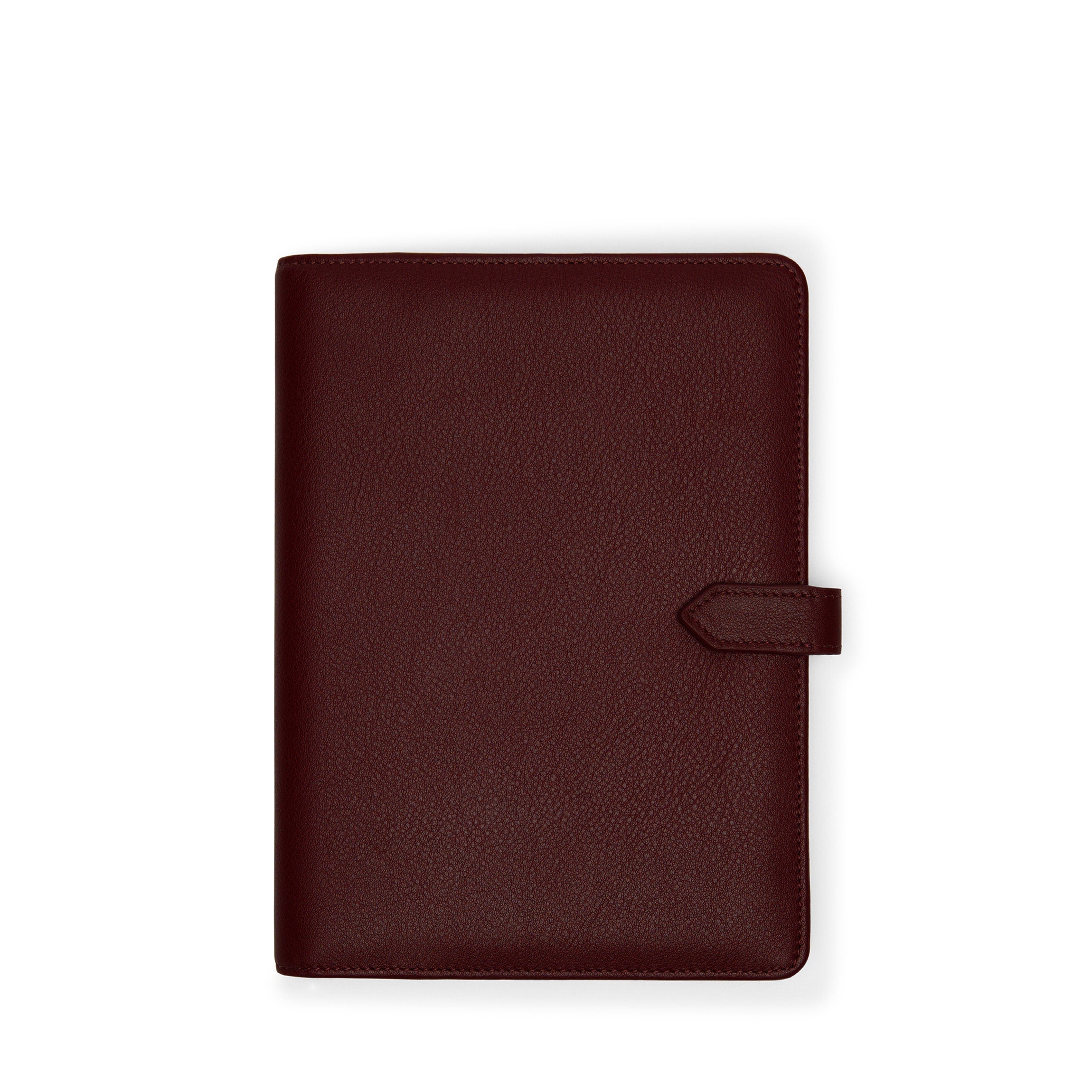 A5 Junior Snap Padfolio | Full grain leather, compact productivity