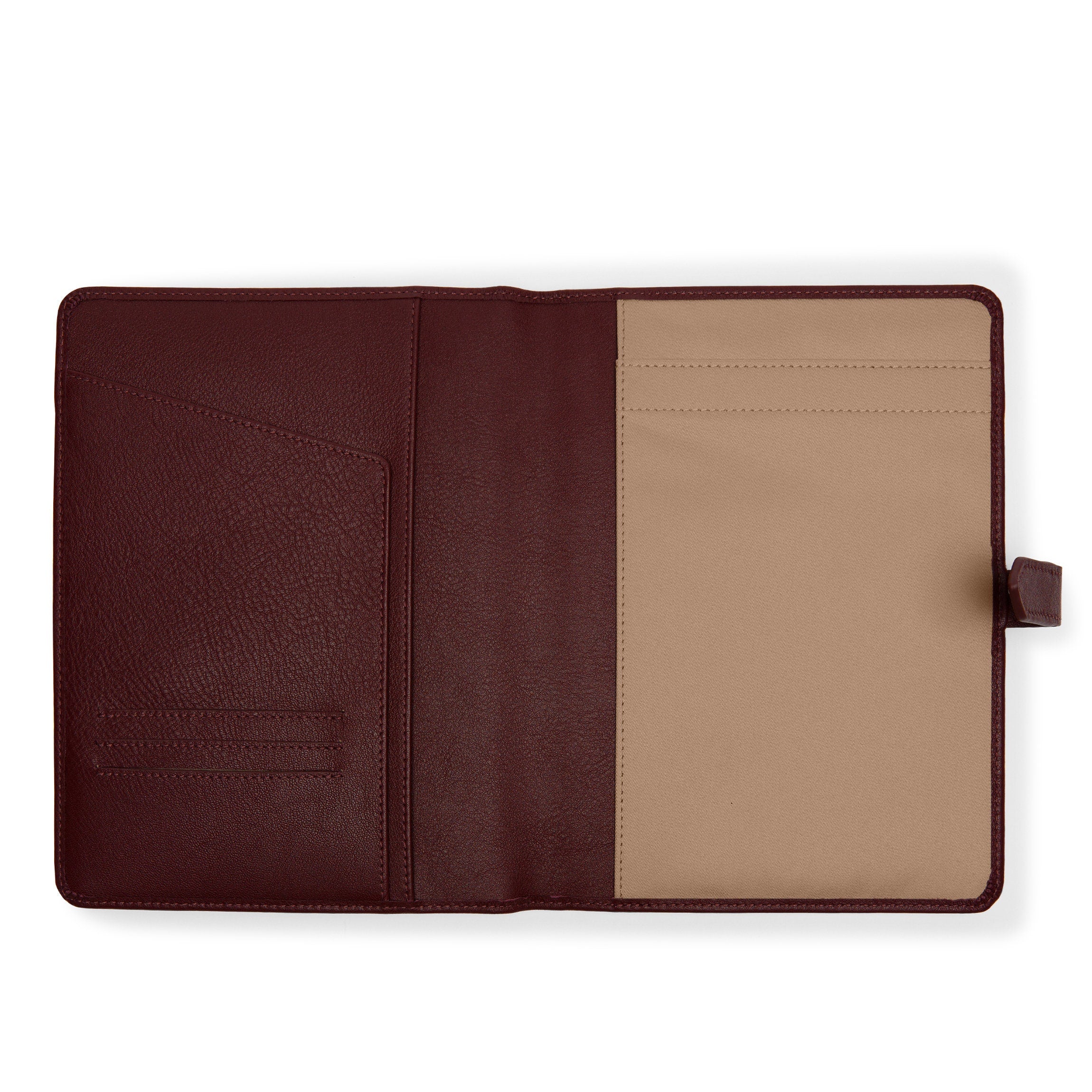 A5 Junior Snap Padfolio | Full grain leather, compact productivity