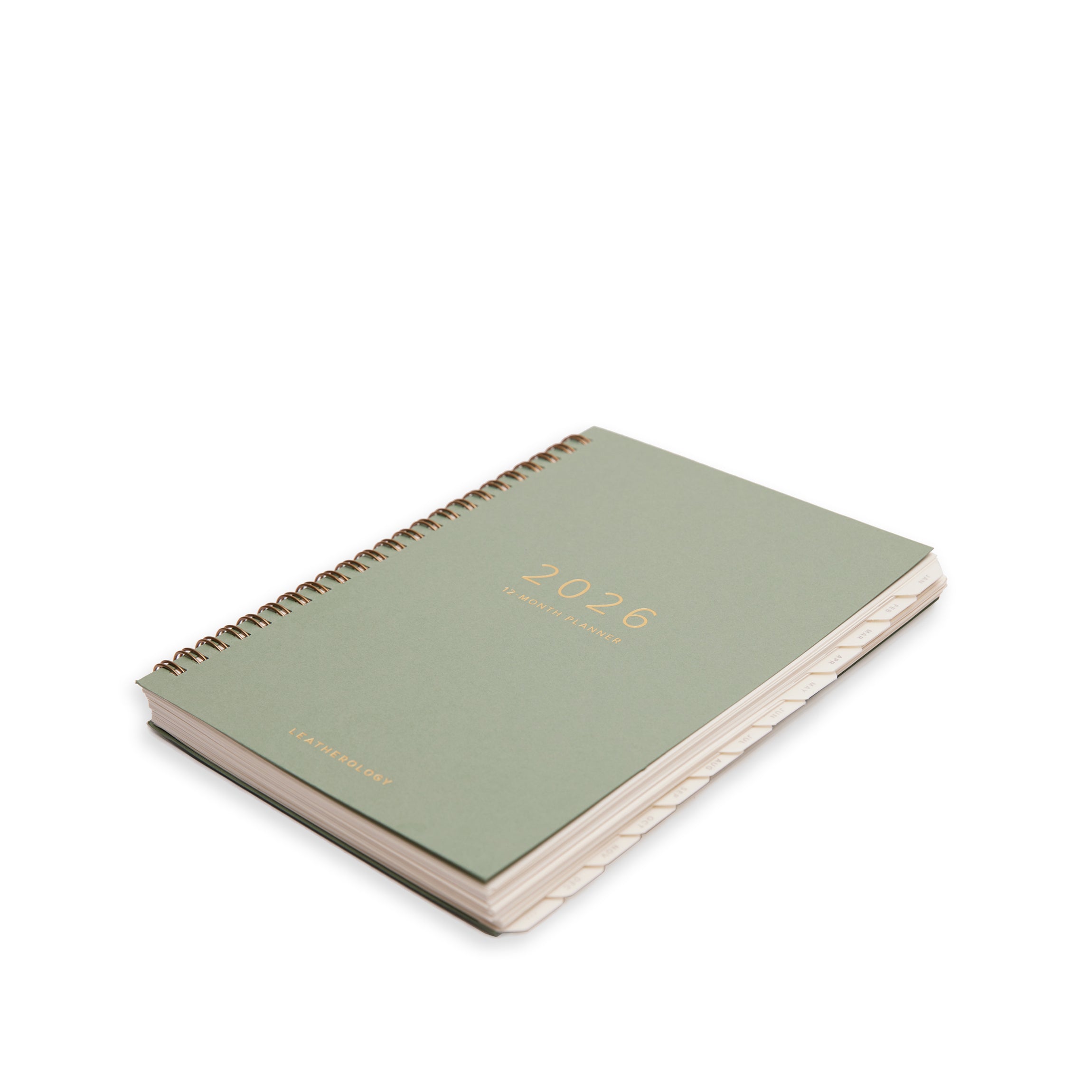 A5 2026 Snap Planner | Full grain leather, secure daily planner