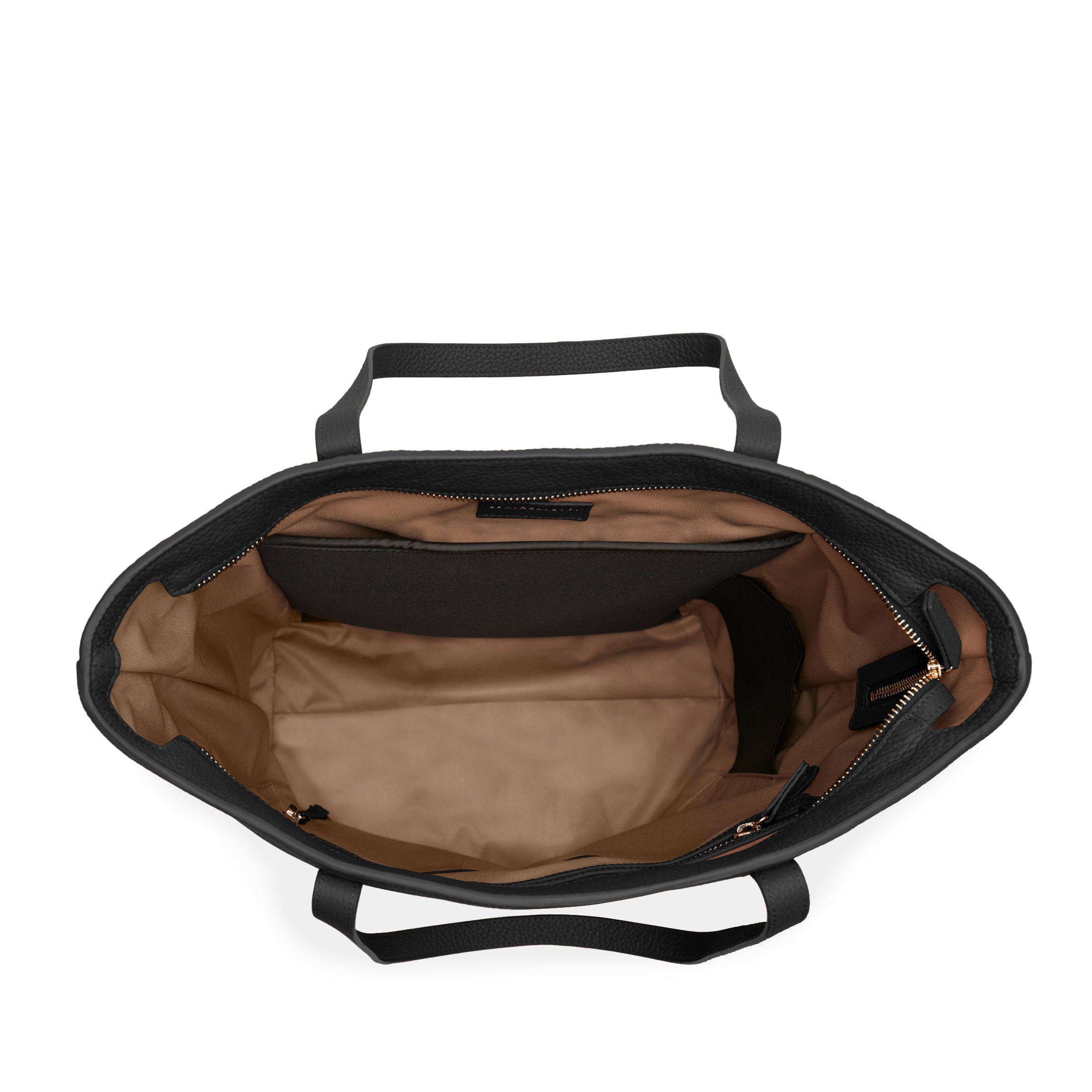 Alex Vertical Work Tote | Full grain leather, sleek and spacious