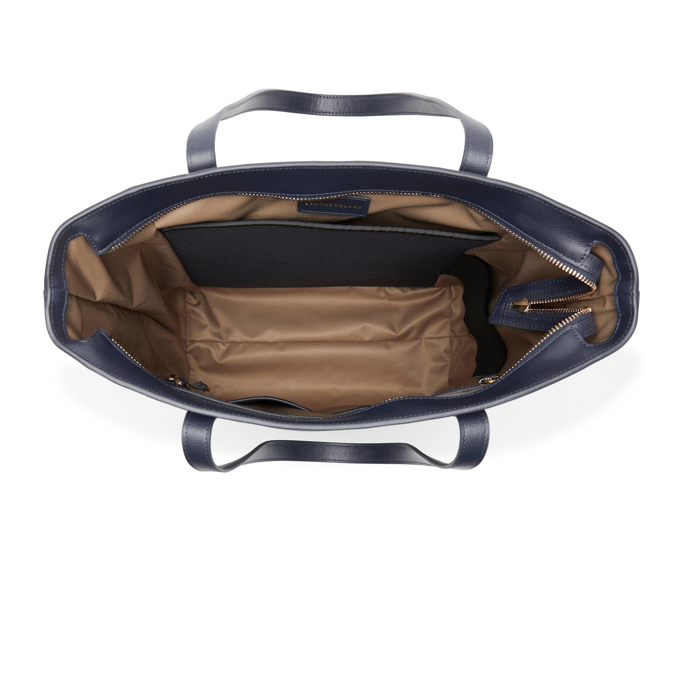 Alex Vertical Work Tote | Full grain leather, sleek and spacious