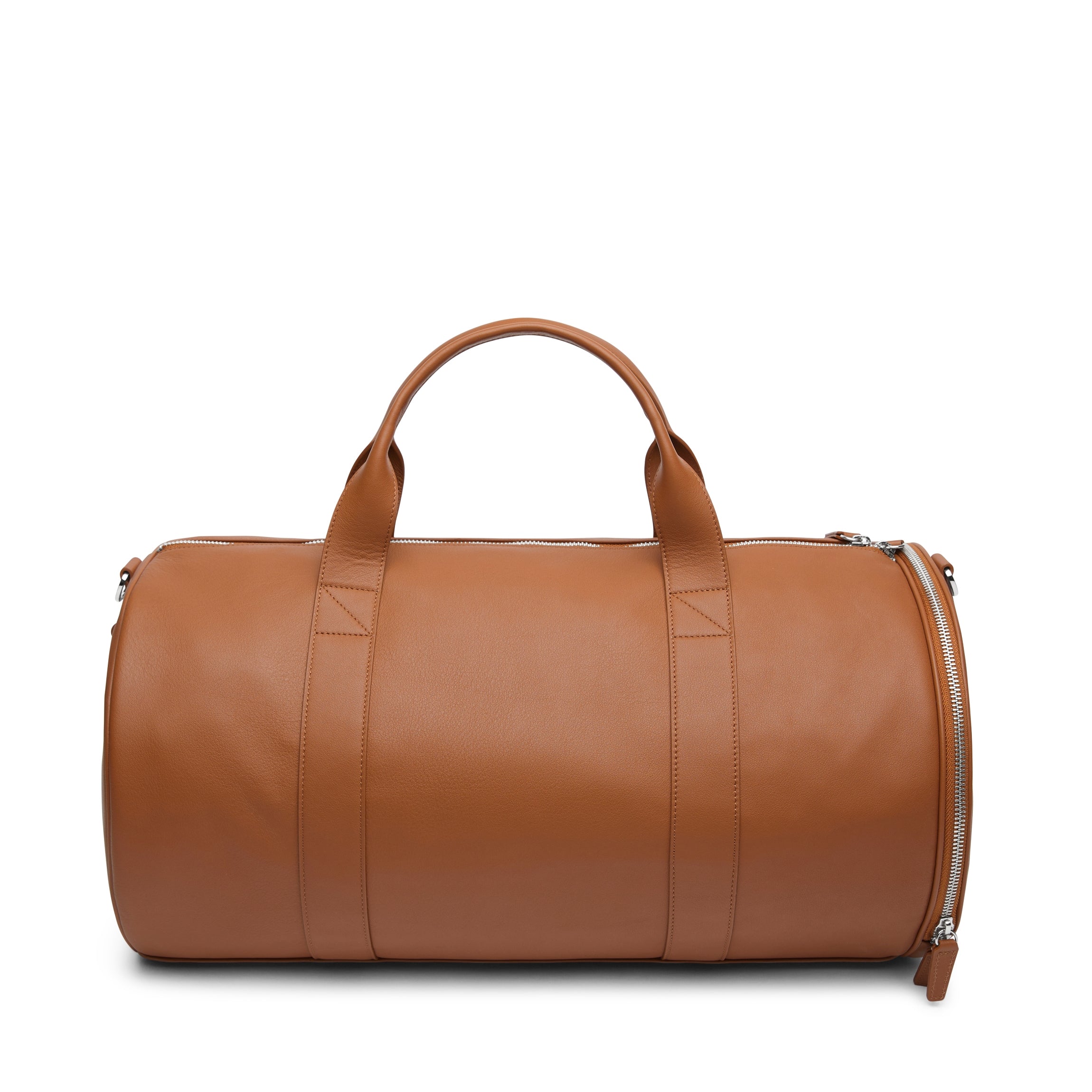Barrel Gym Bag Full grain leather, spacious and durable