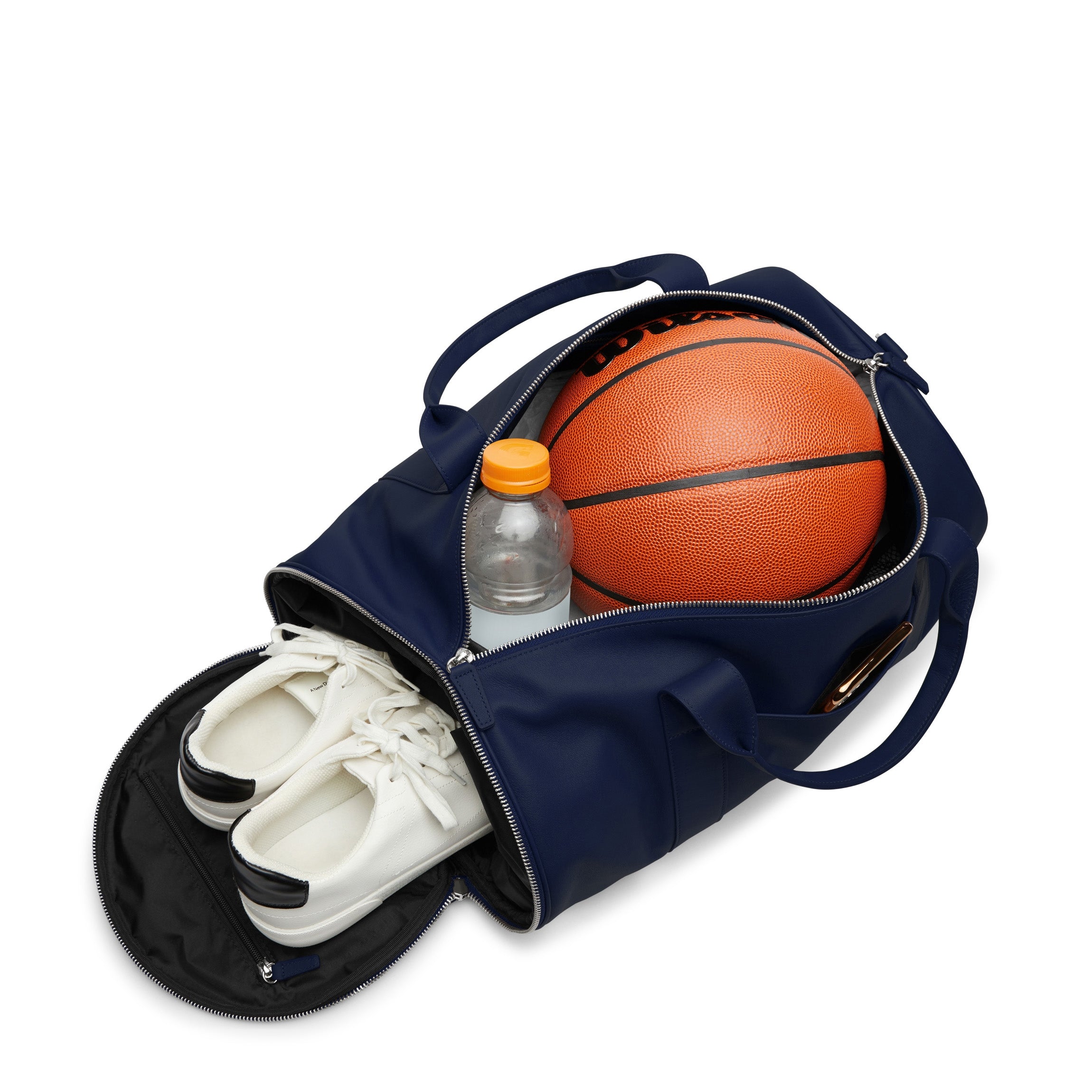 Wonder - - Gym Duffle Bag For Men - 55L Navy Blue Large Duffel Bags For Sports, Workout, Traveling, Durable Heavy Duty Duffel Gear Bag - View #6