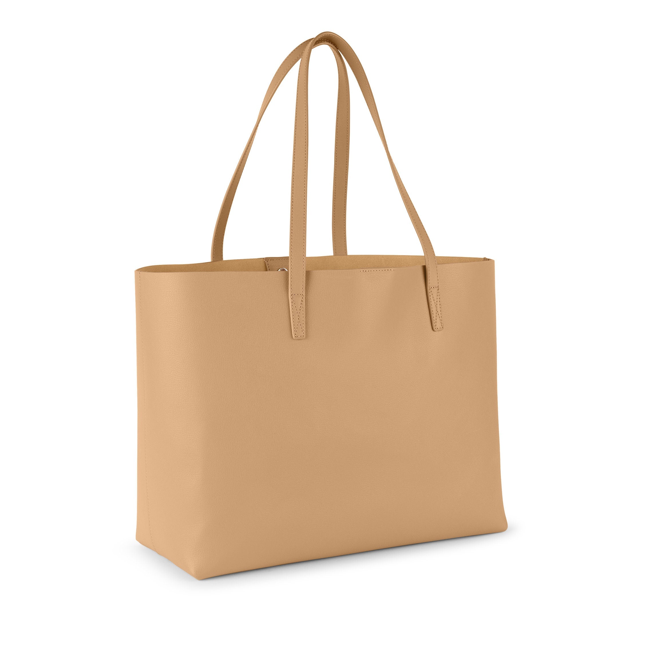 Belmont Structured Tote | Full grain leather, classic and spacious
