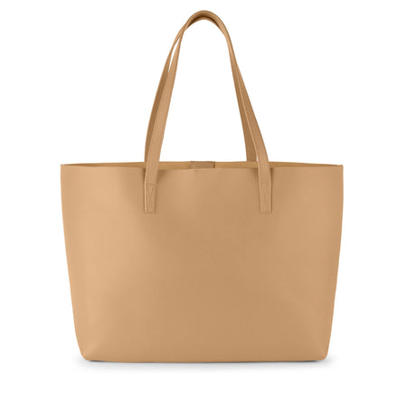 Belmont Structured Tote | Full grain leather, classic and spacious