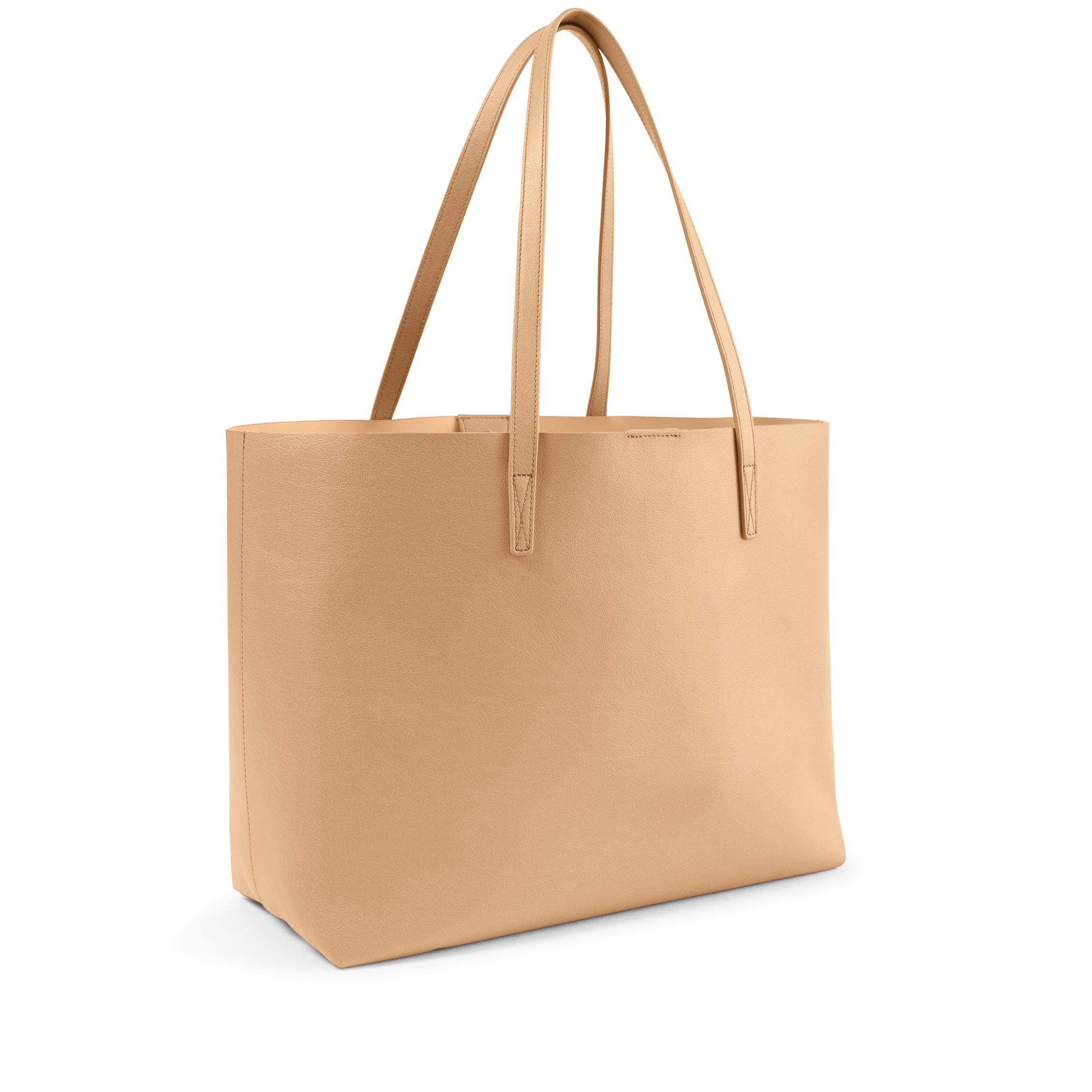 Belmont Structured Tote | Full grain leather, classic and spacious
